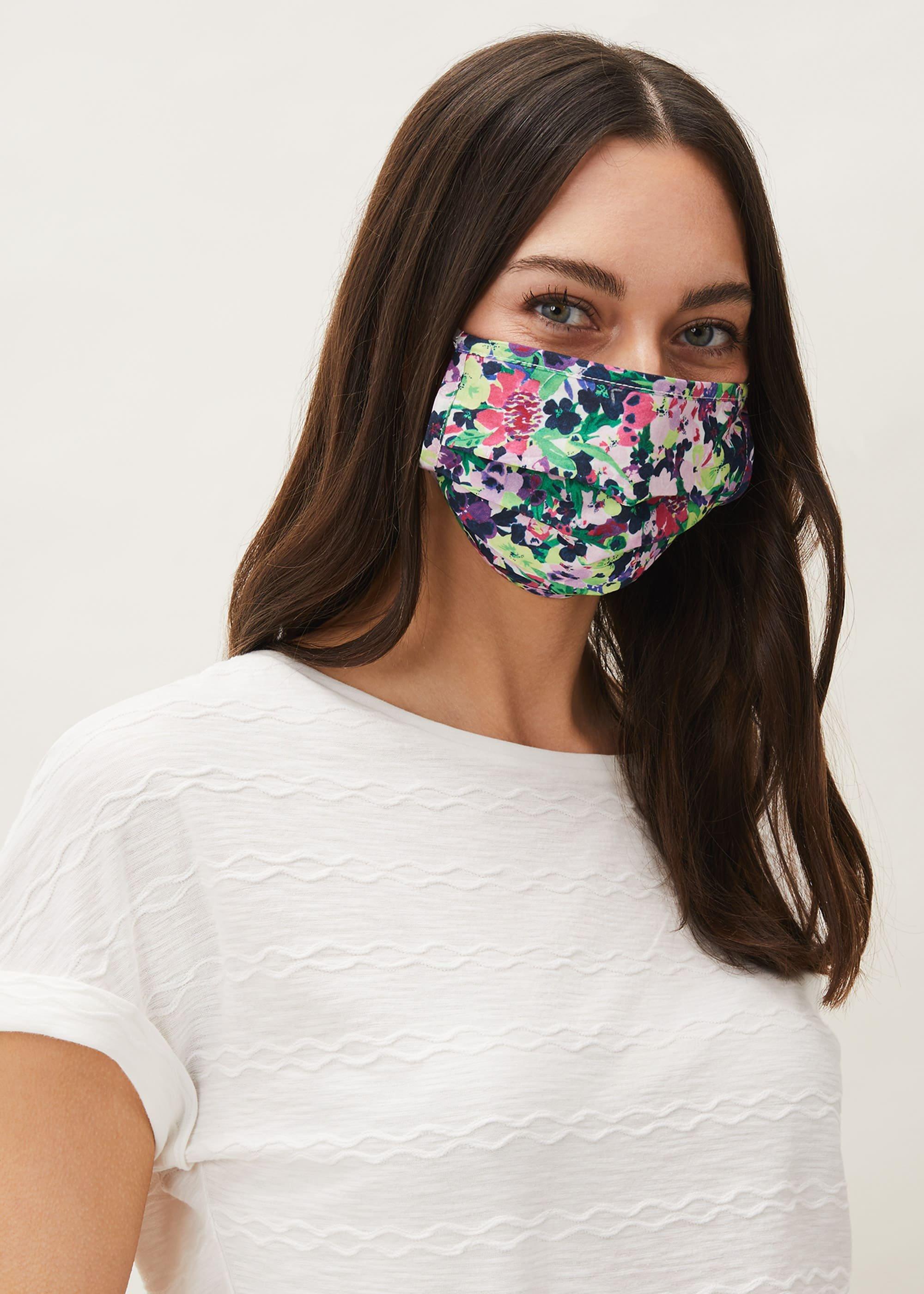 Arya Floral Face Mask