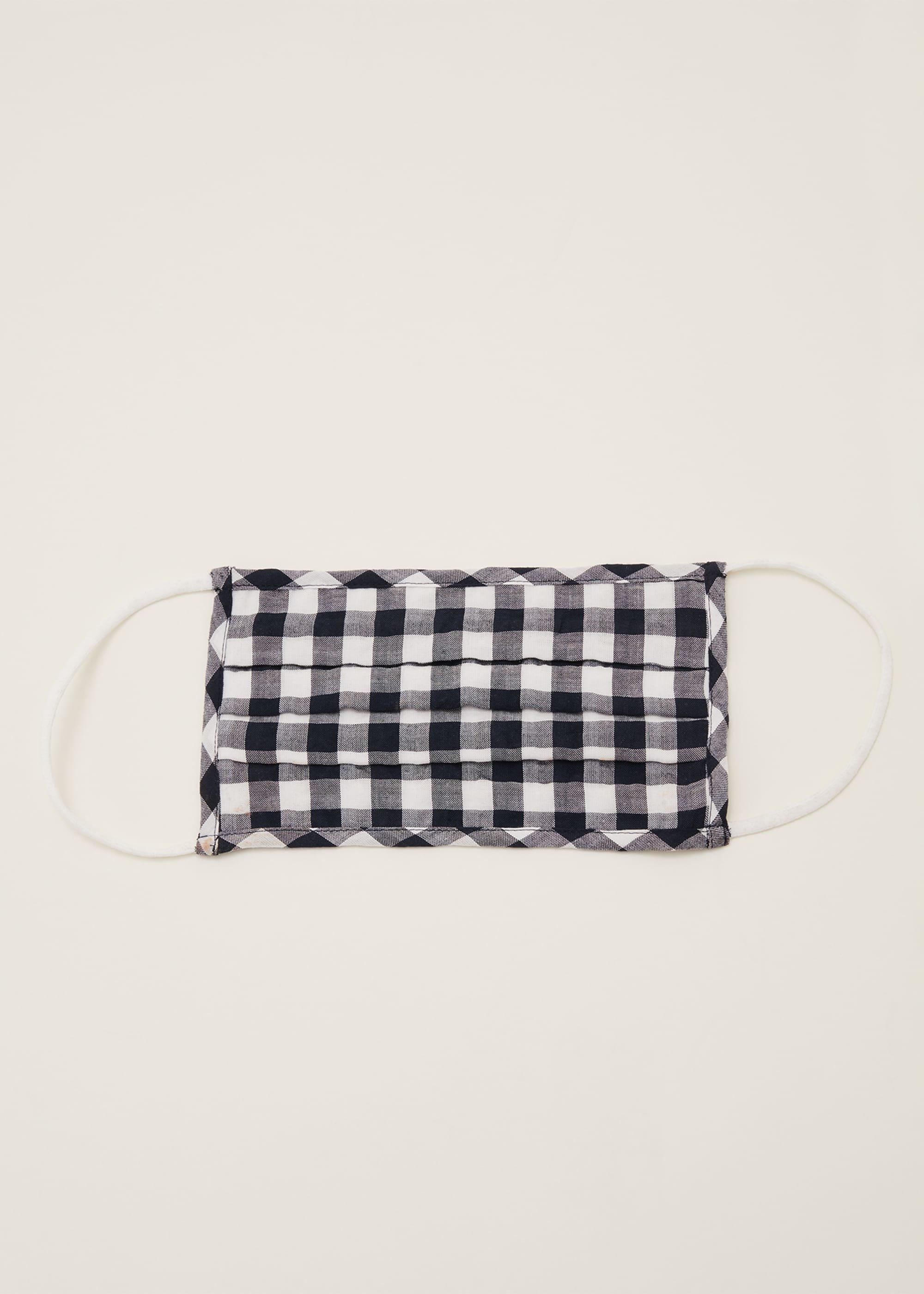Gingham Face Mask