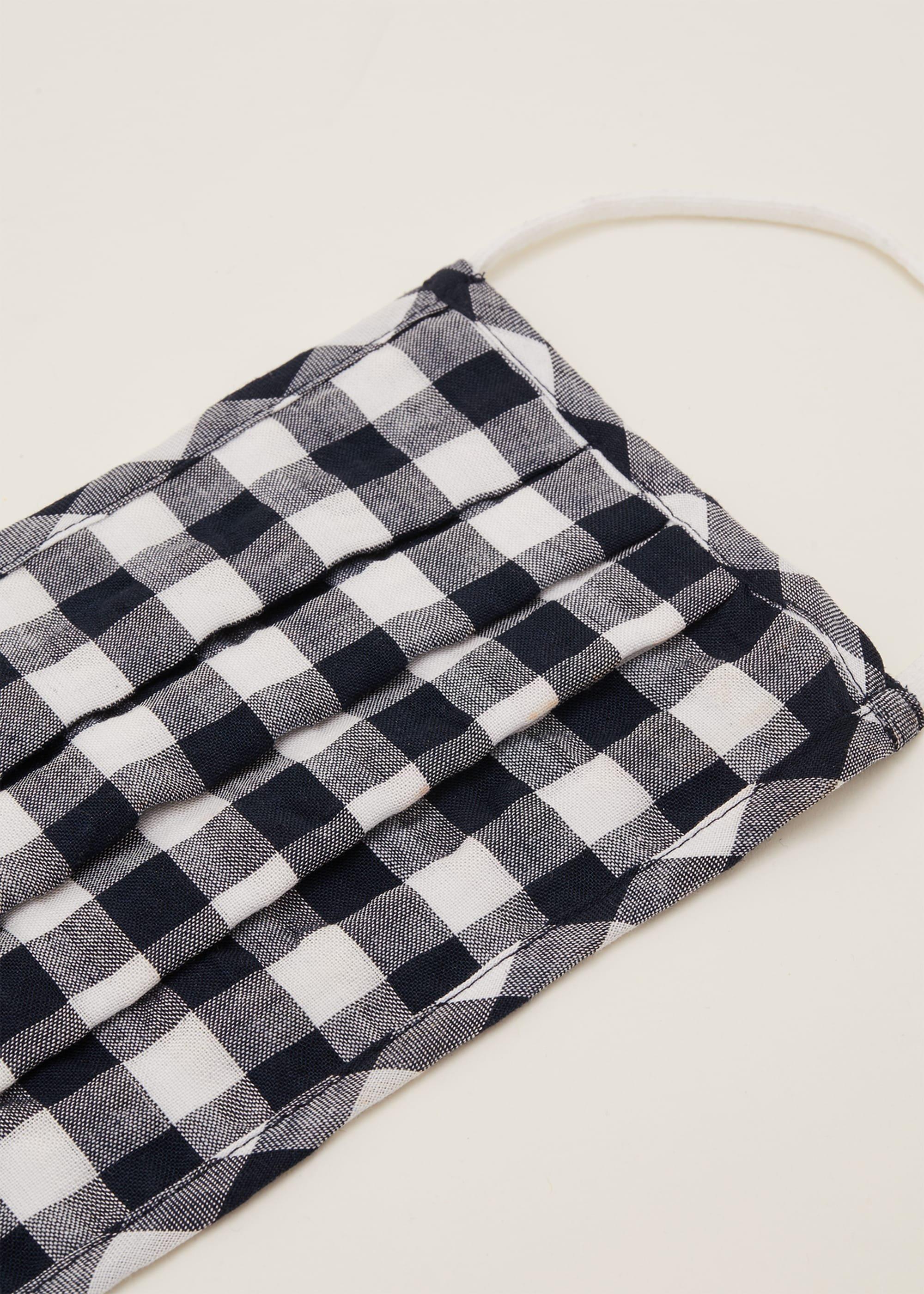 Gingham Face Mask