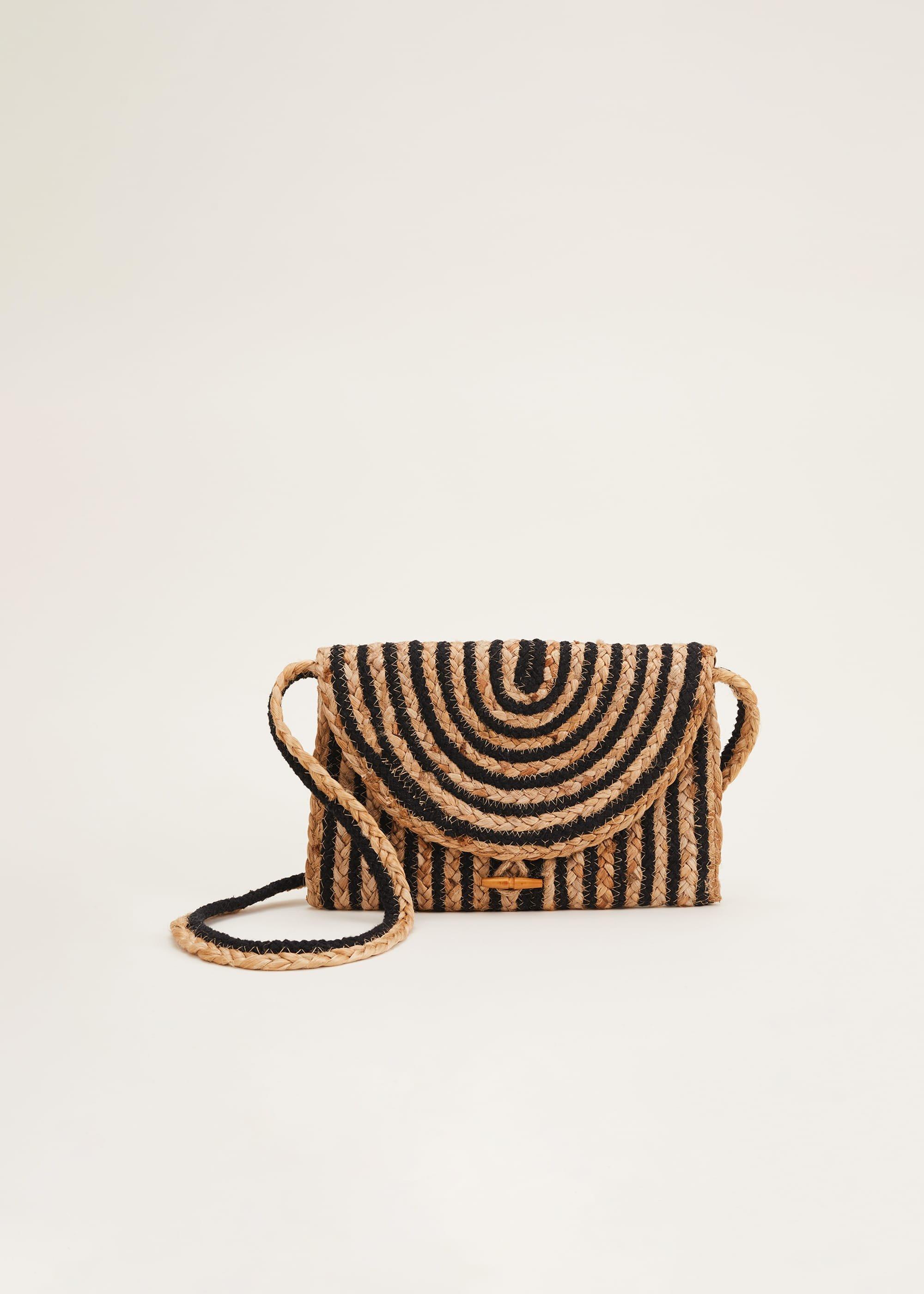 Claudia Cross Body Stripe Bag