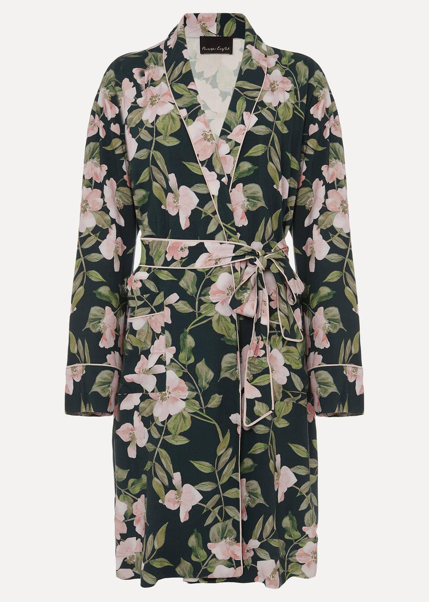 Pina Floral Print Robe