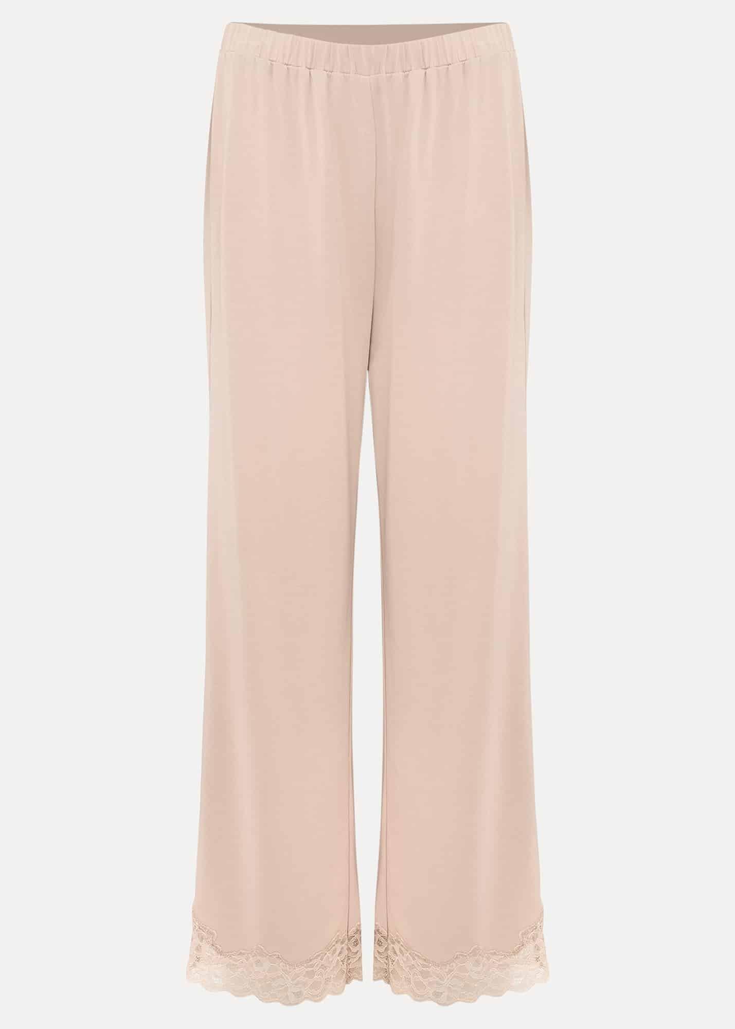 Marlie Lace Pyjama Wide Leg Trousers