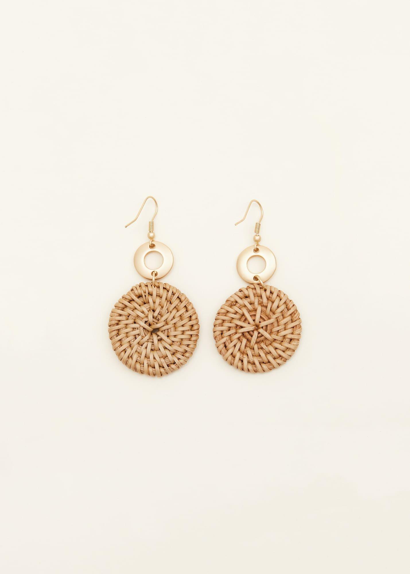 Yasmine Raffia Earrings