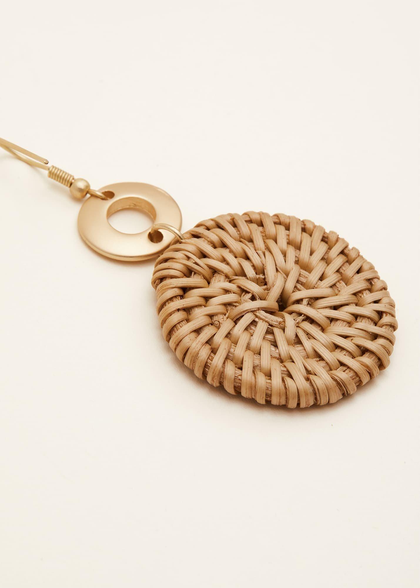 Yasmine Raffia Earrings