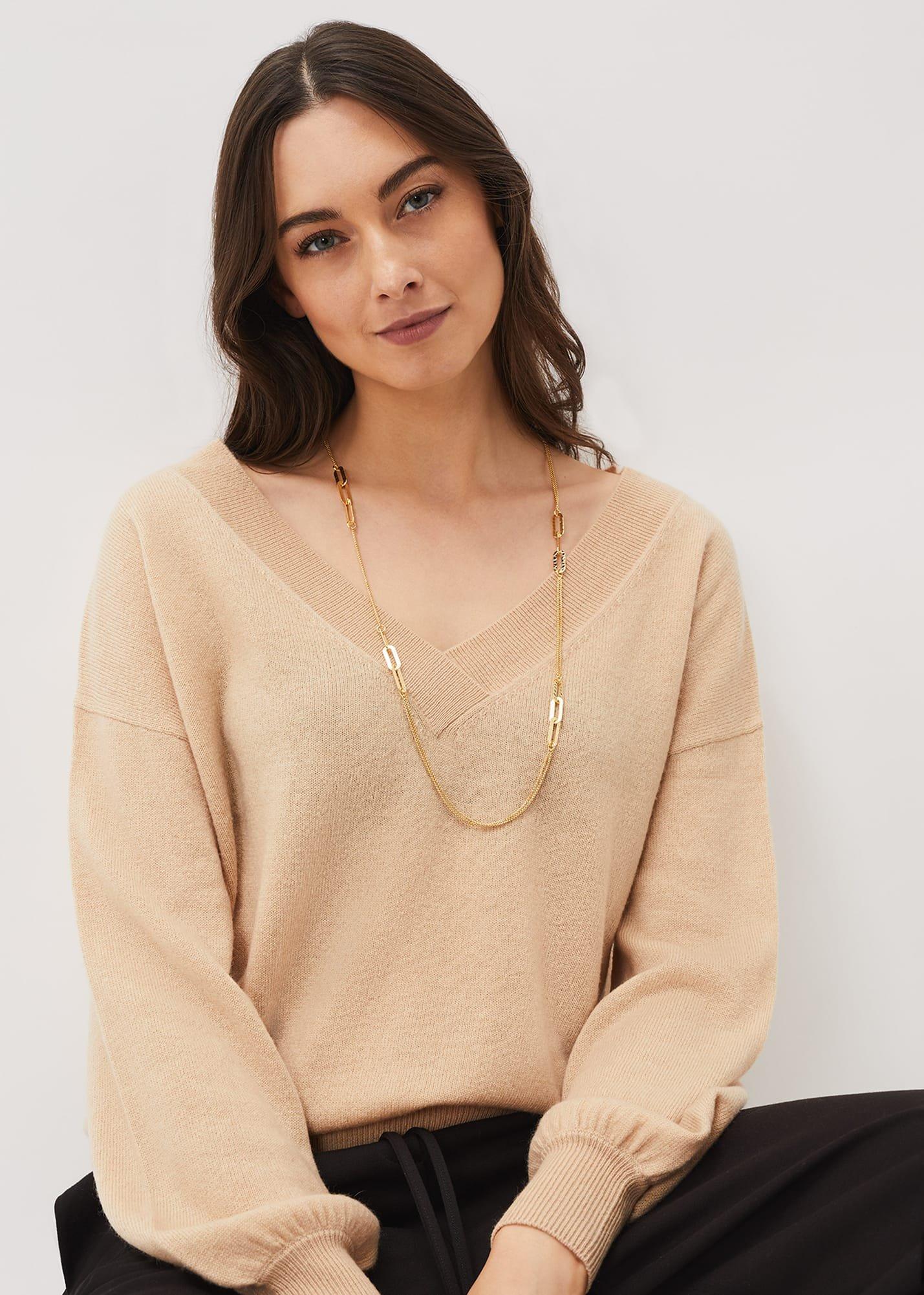 Jessa Gold Plated Chain Necklace