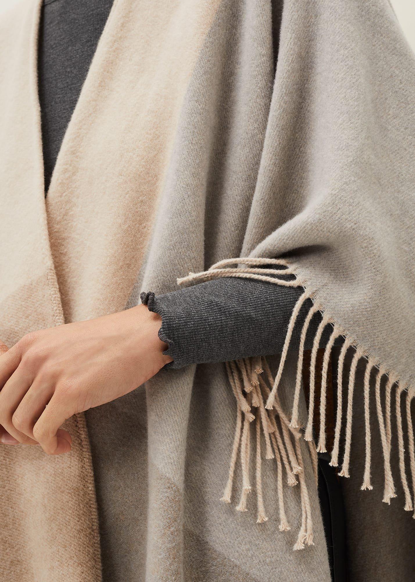 Stefana Colourblock Cape