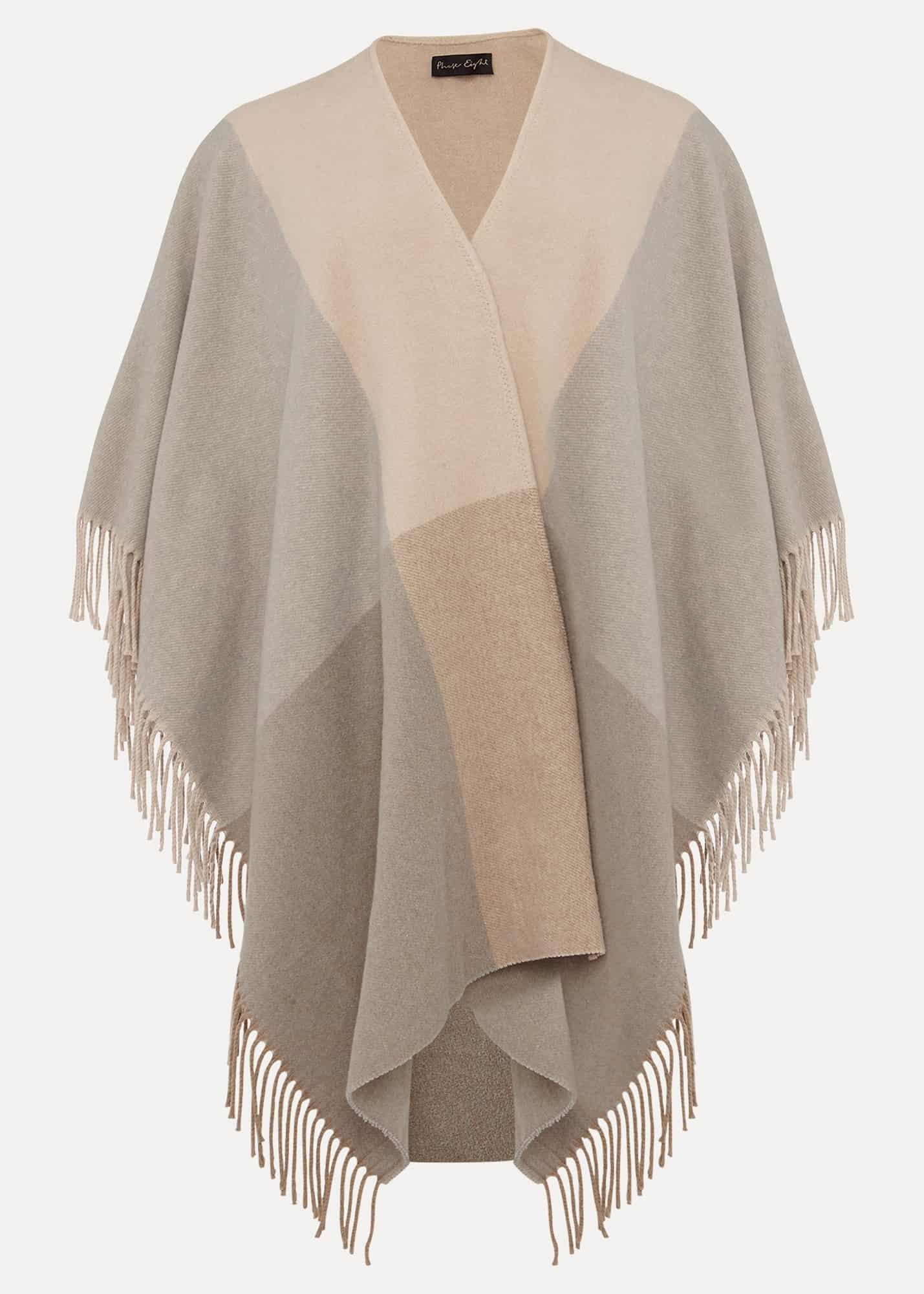 Stefana Colourblock Cape