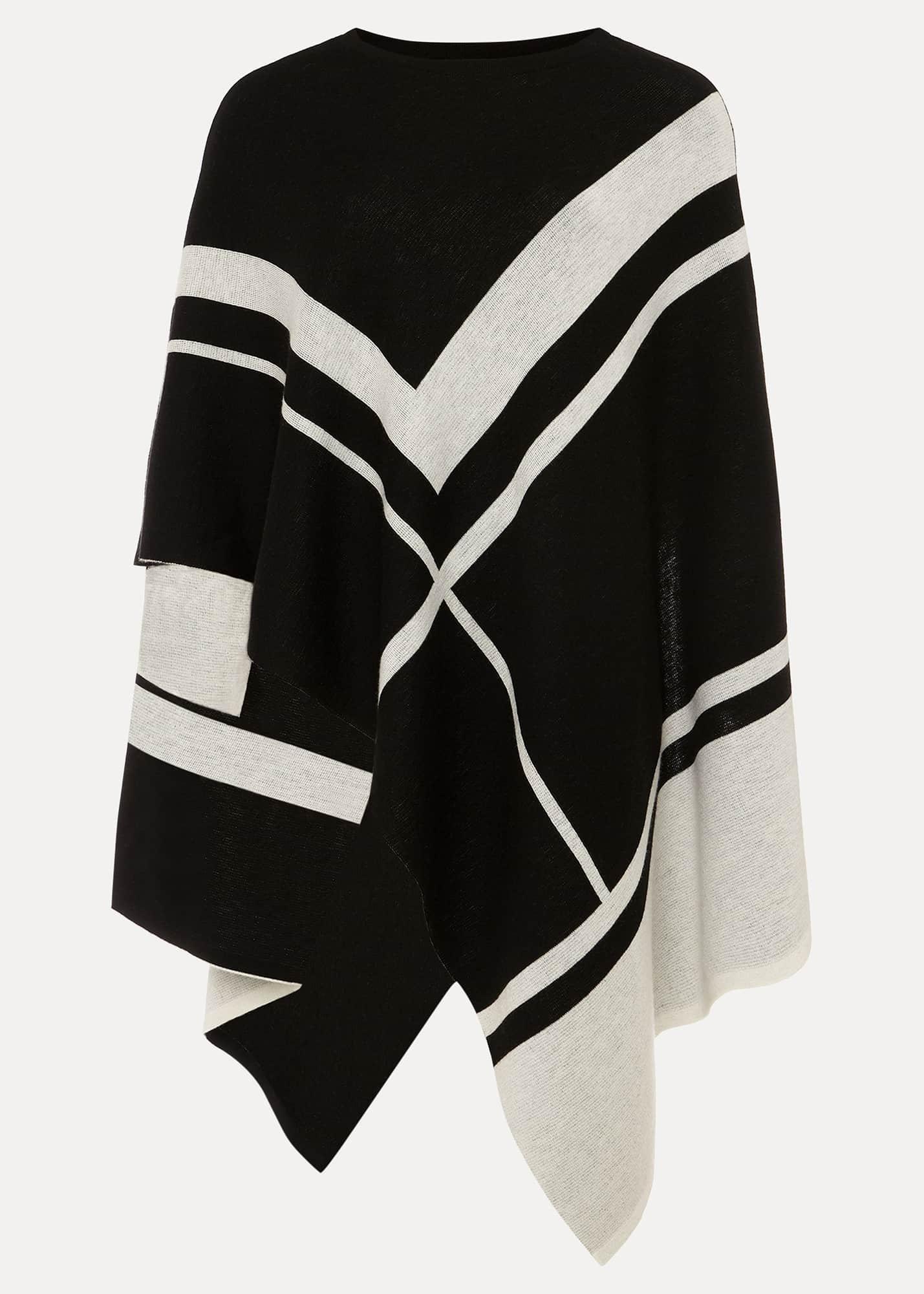 Nel Abstract Print Asymmetric Cape