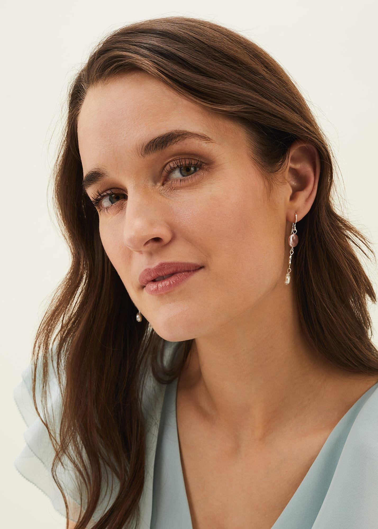 Sharen Mixed Pearl Earrings