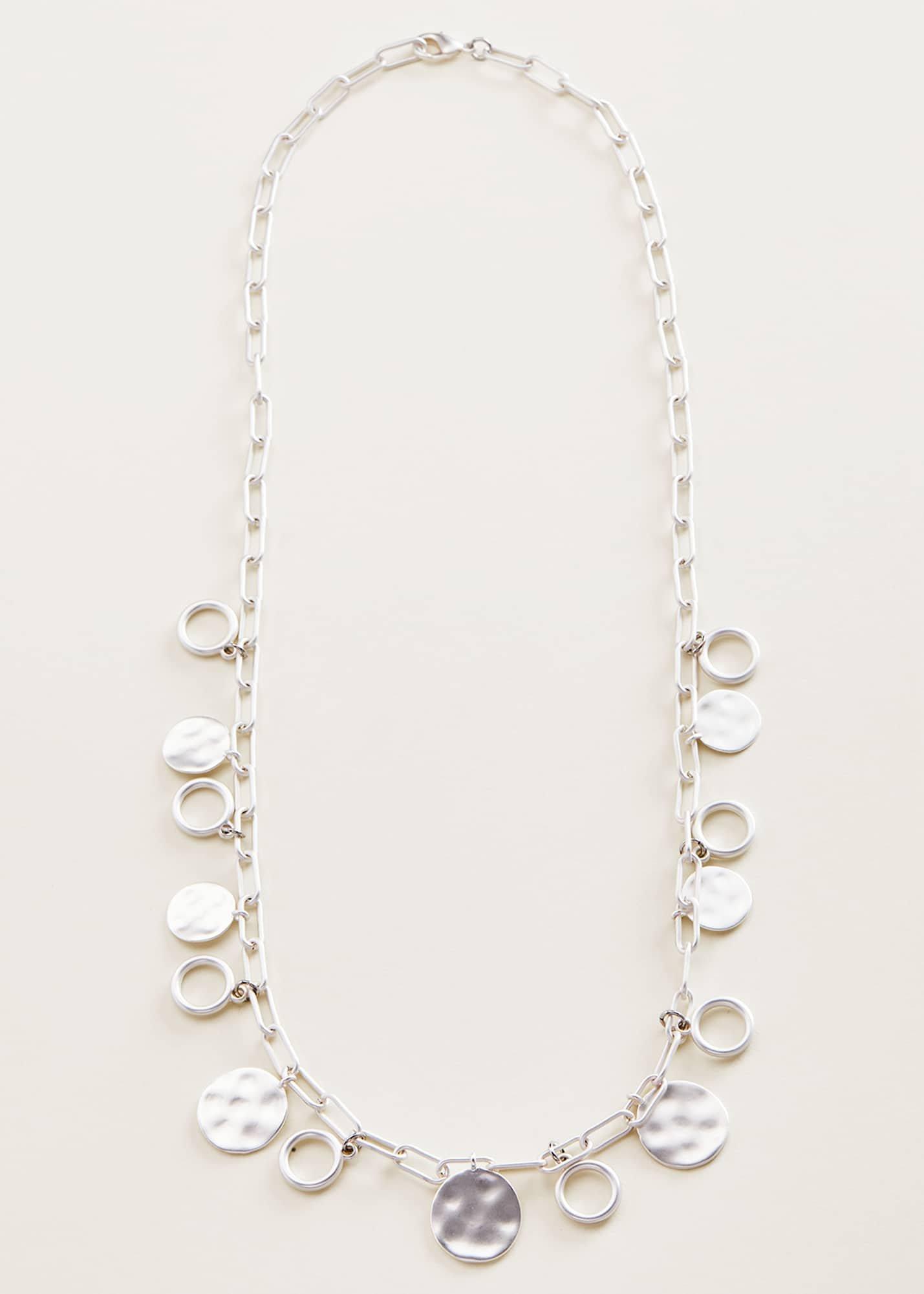 Zoia Long Chain Pendant Necklace