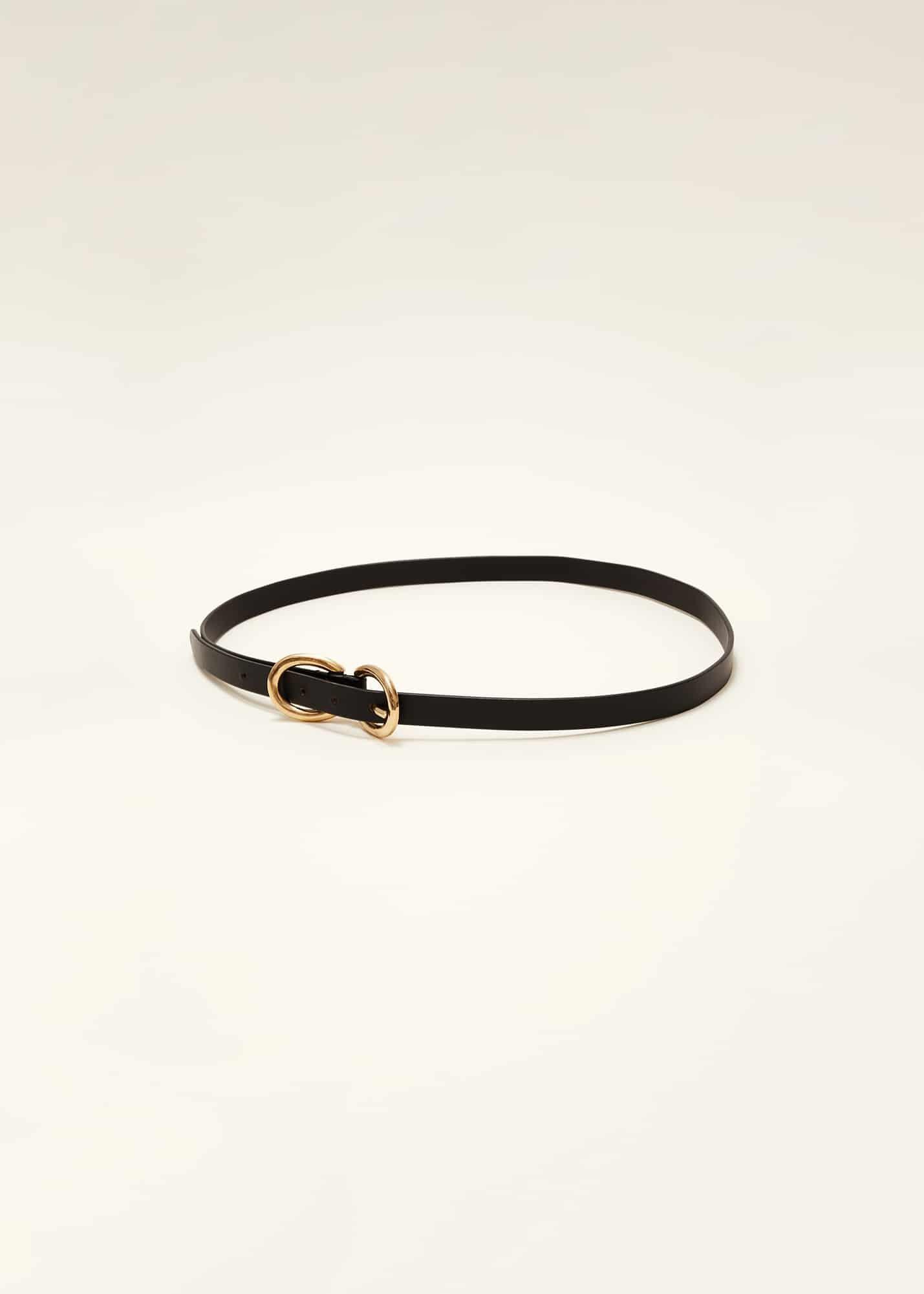 Betsy Double Ring Leather Belt