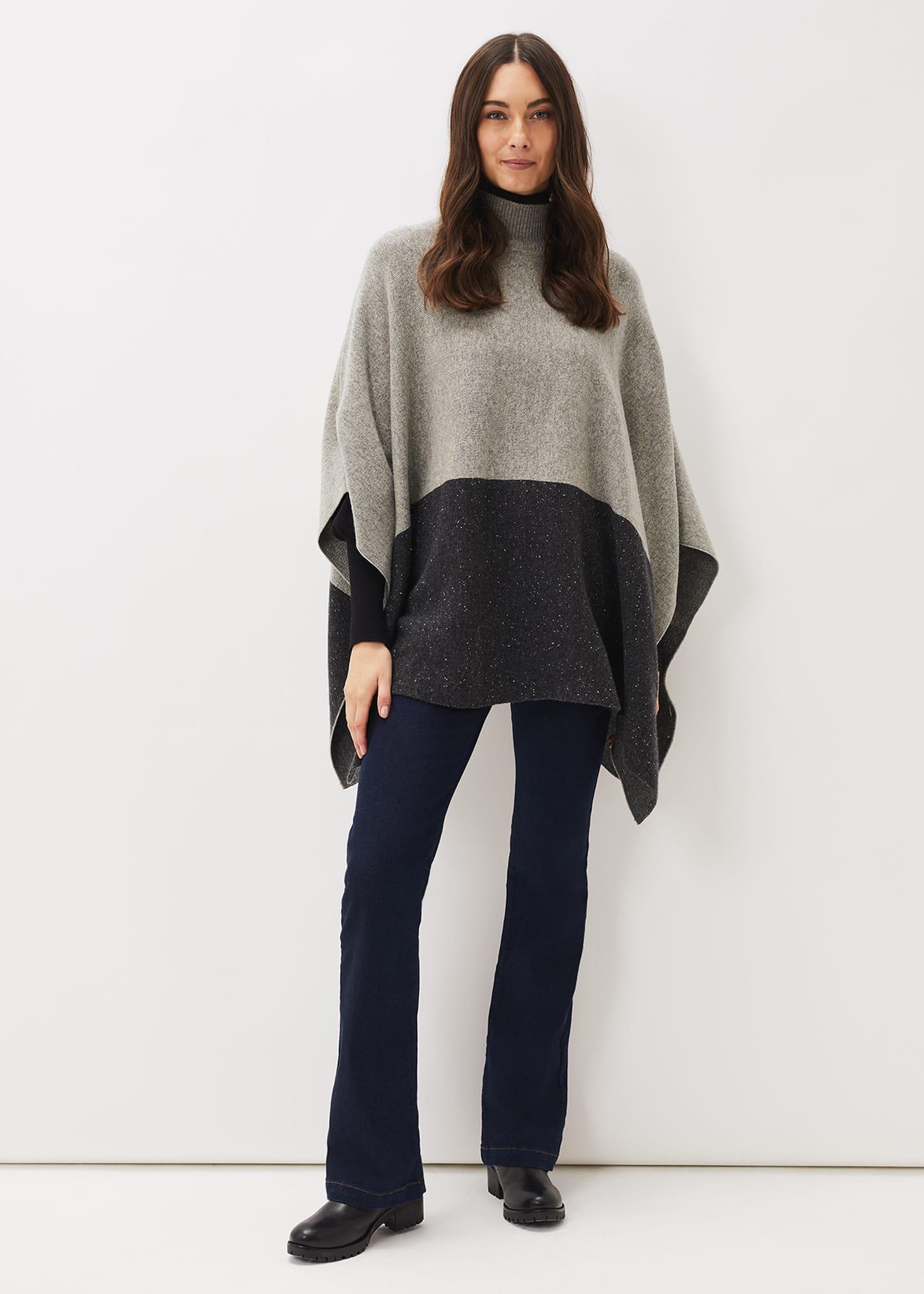 Oya Colourblock Cape