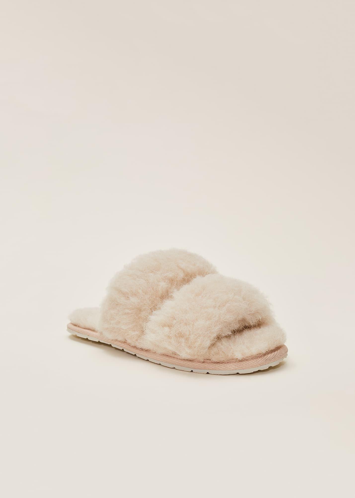 Katy Premium Wool Slider Slippers