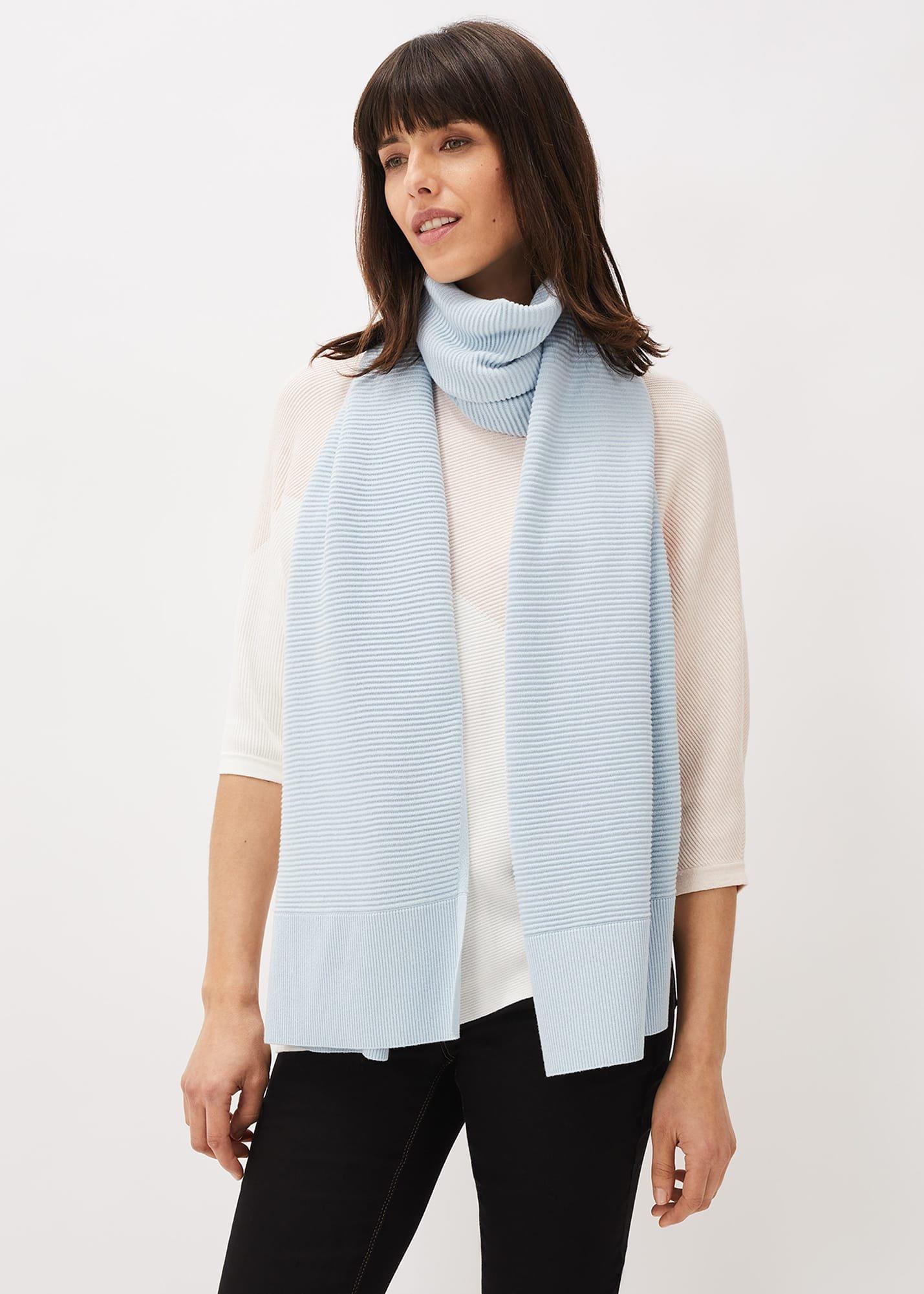 Lorell Ribbed Texture Scarf