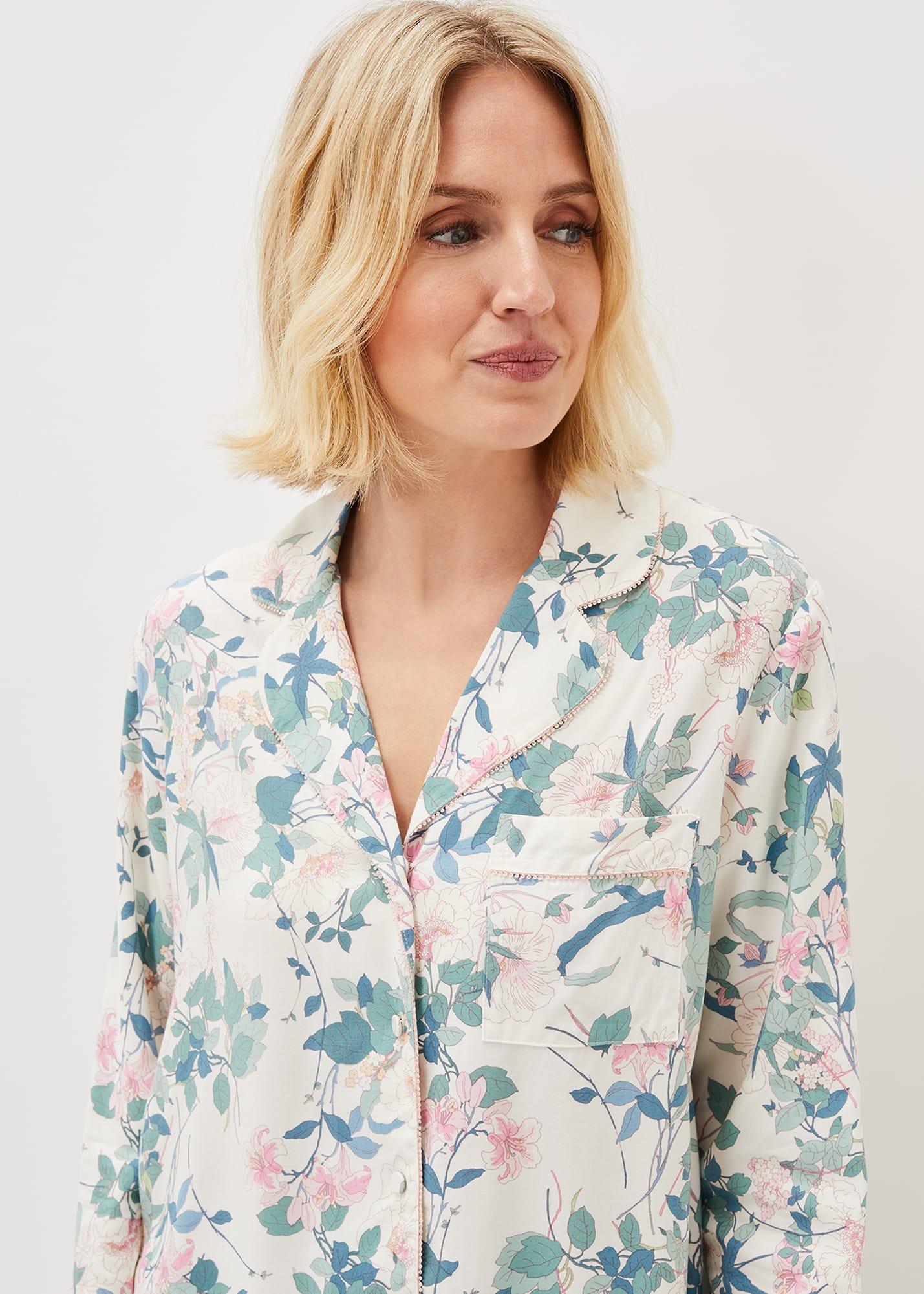 Avarie Chinoiserie Print Pj Set