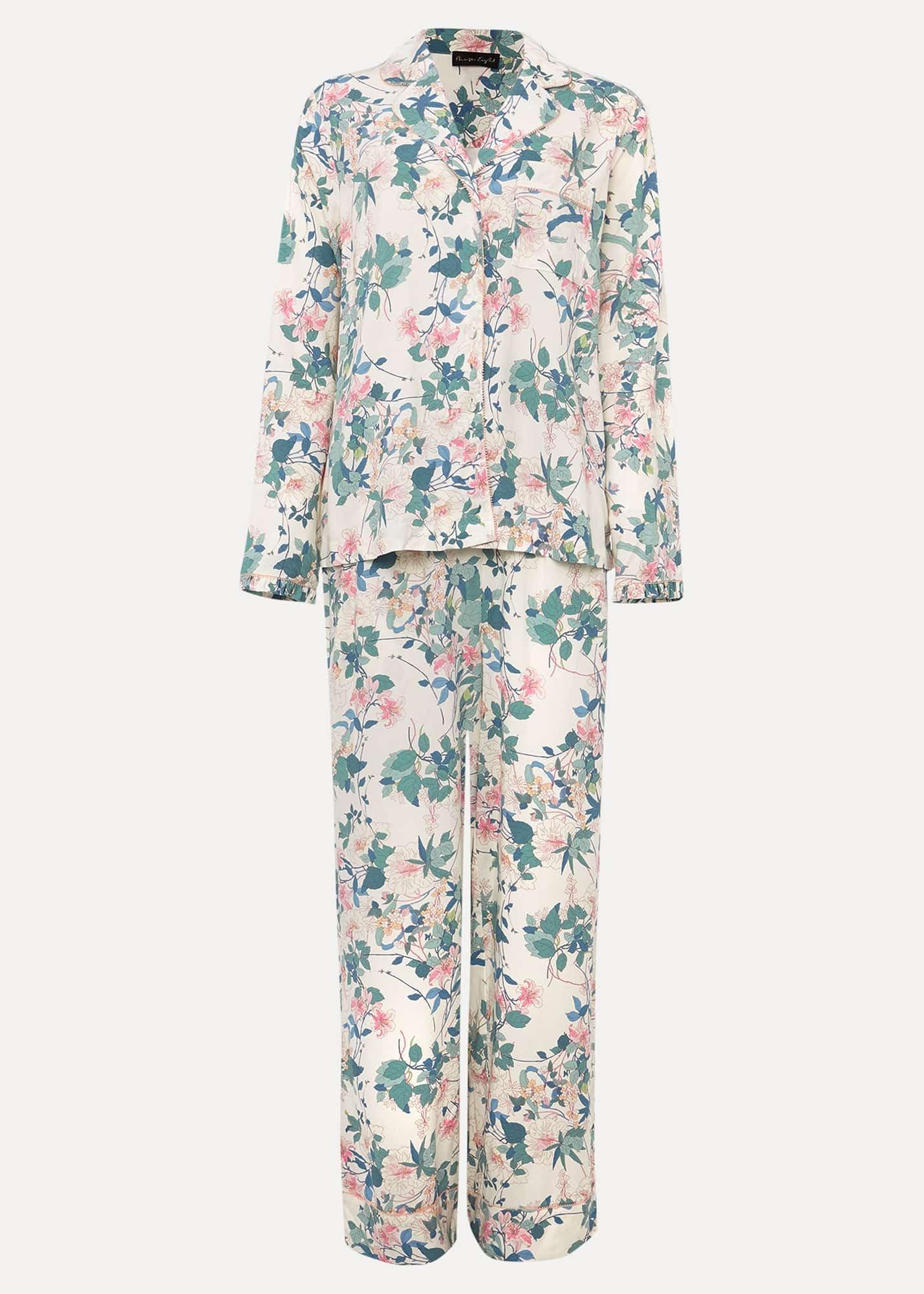 Avarie Chinoiserie Print Pj Set