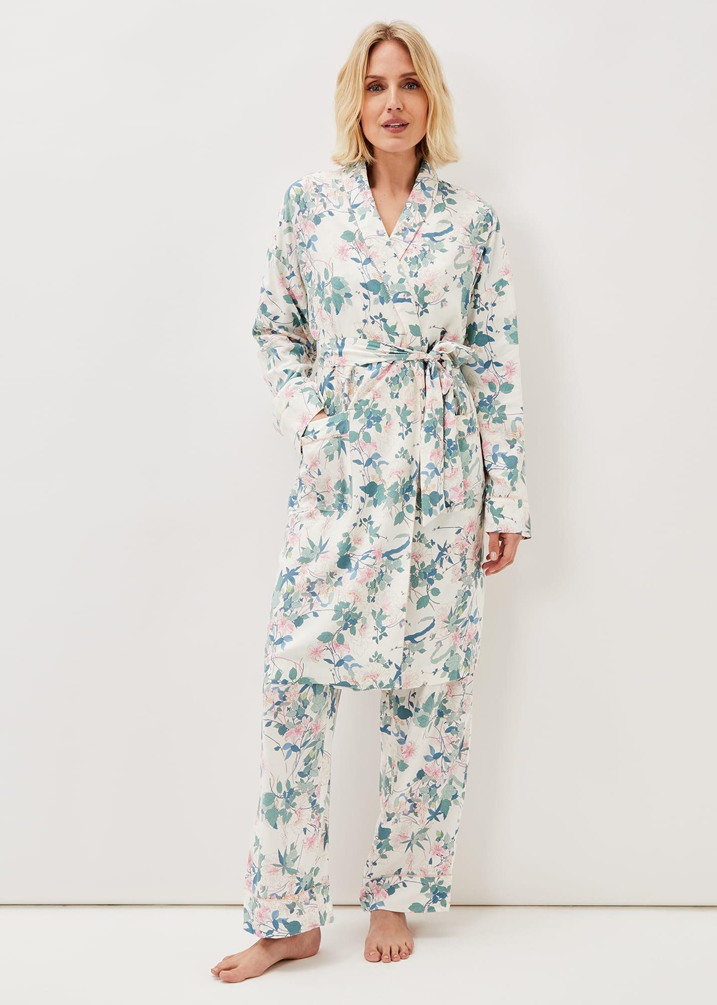 Avarie Chinoiserie Print Robe