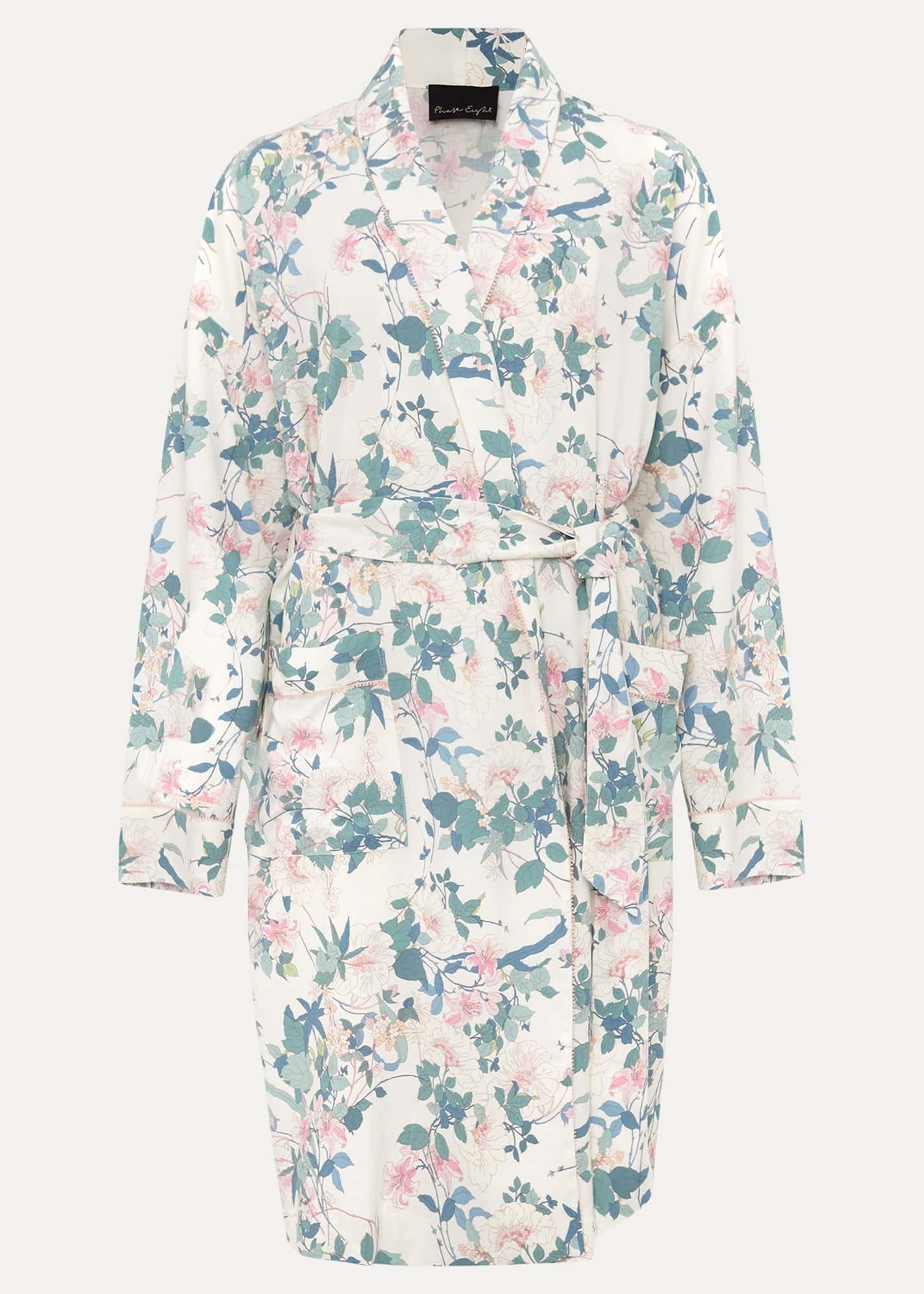 Avarie Chinoiserie Print Robe