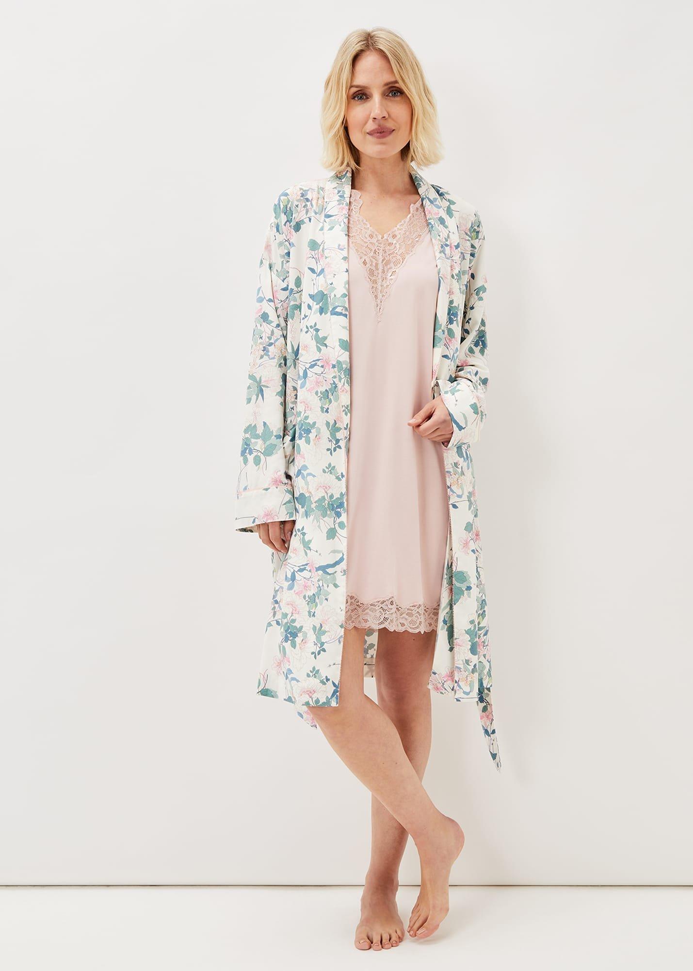 Sania Lace Trim Night Dress