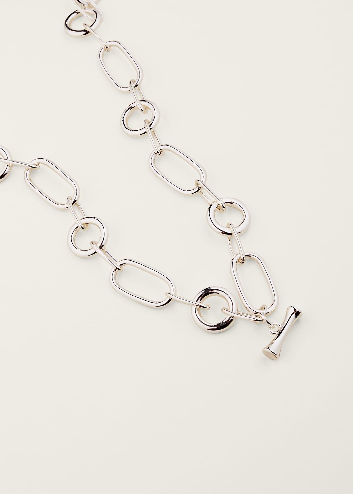 Miranda Silver Chain Necklace