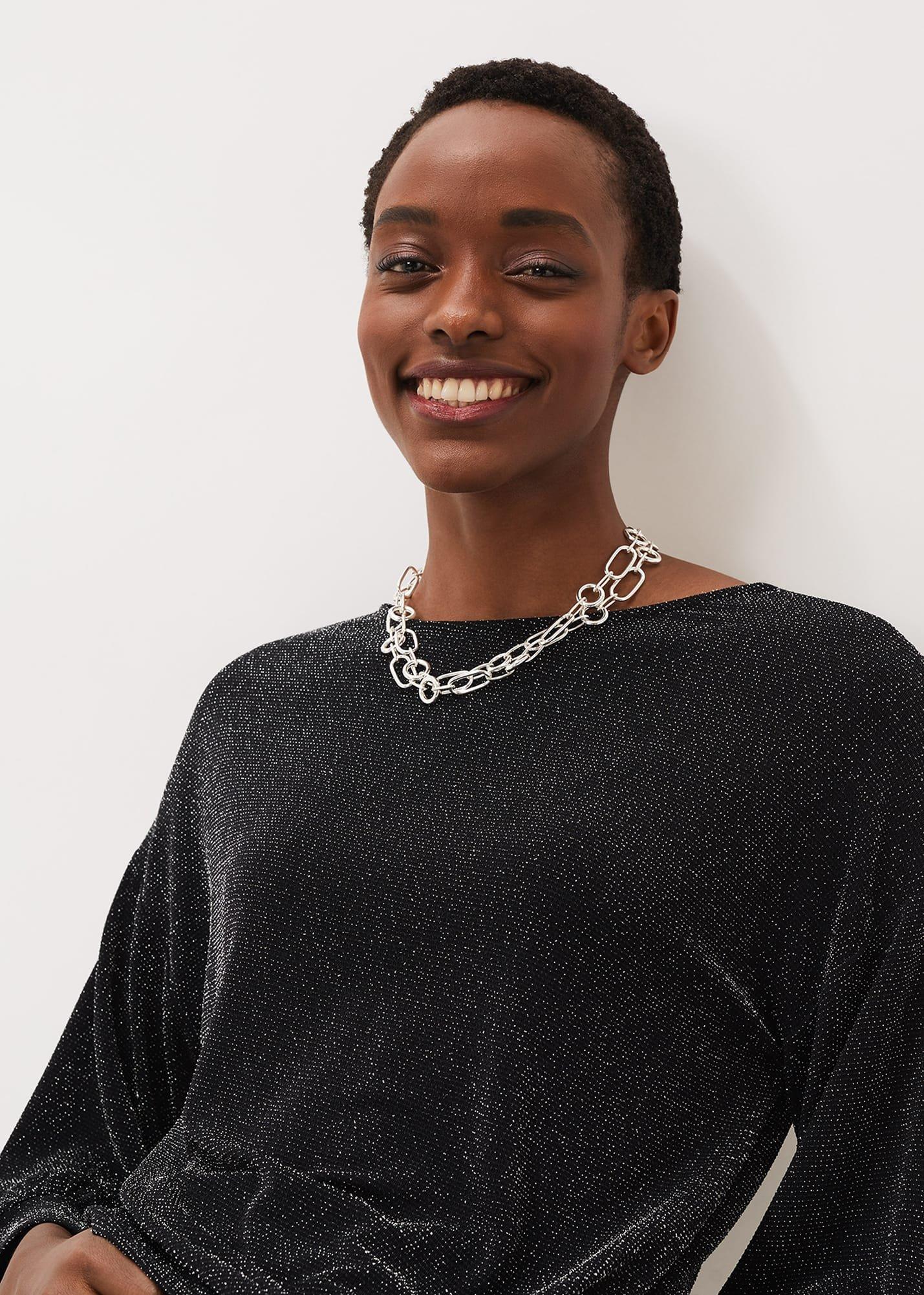Miranda Silver Chain Necklace