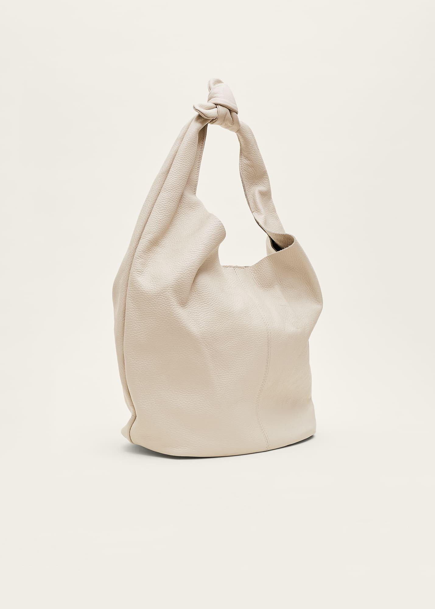 Leather Slouch Bag