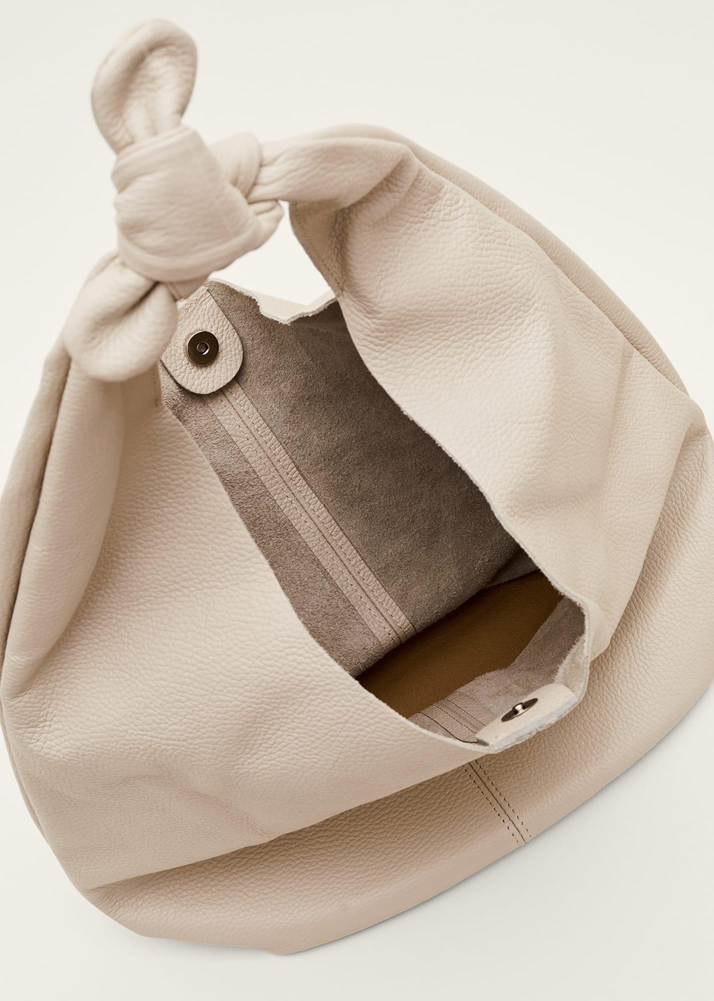 Leather Slouch Bag