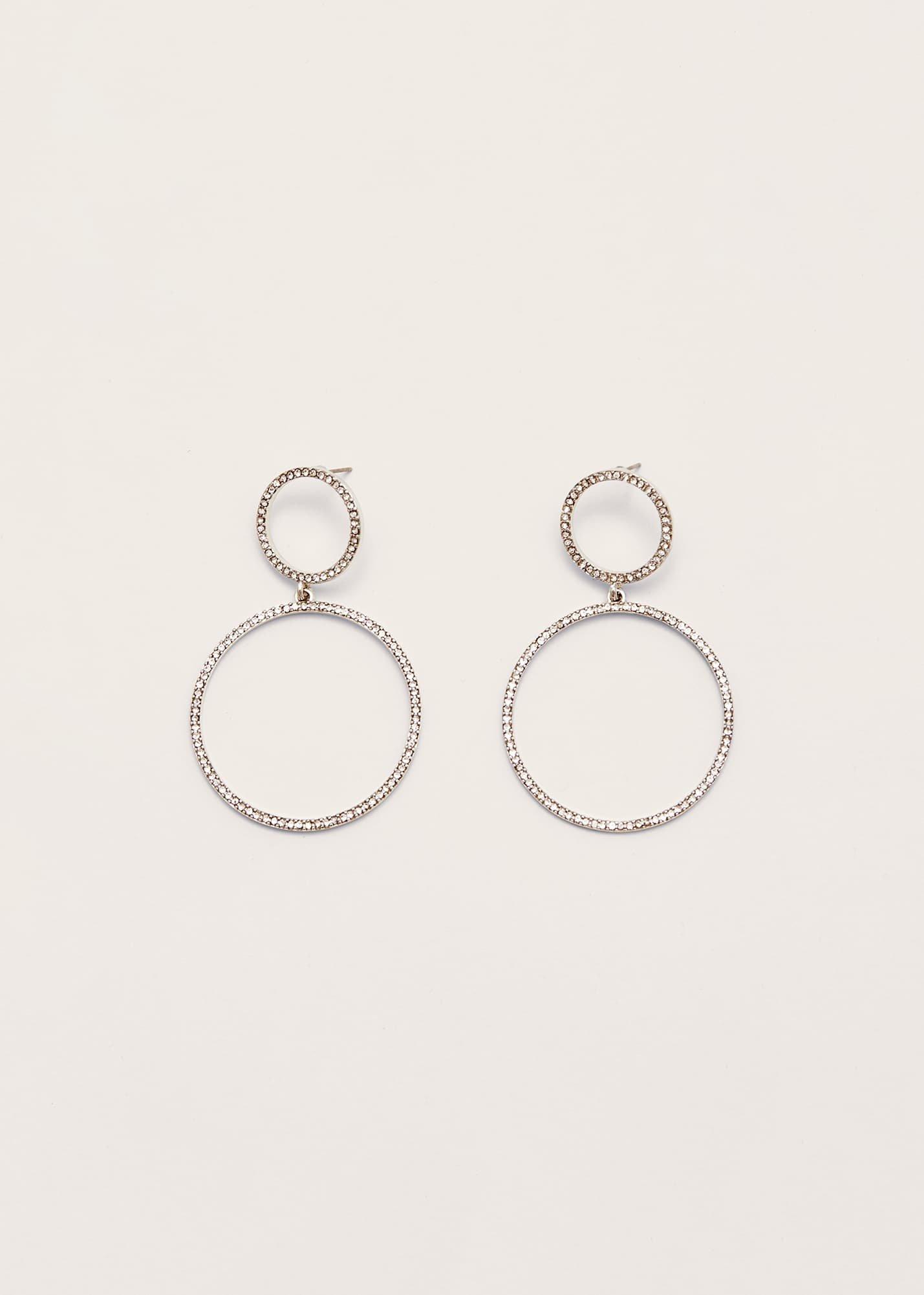 Embellished Hoop Earrings