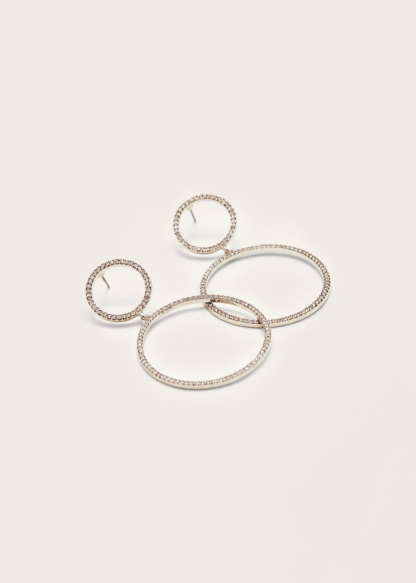 Embellished Hoop Earrings