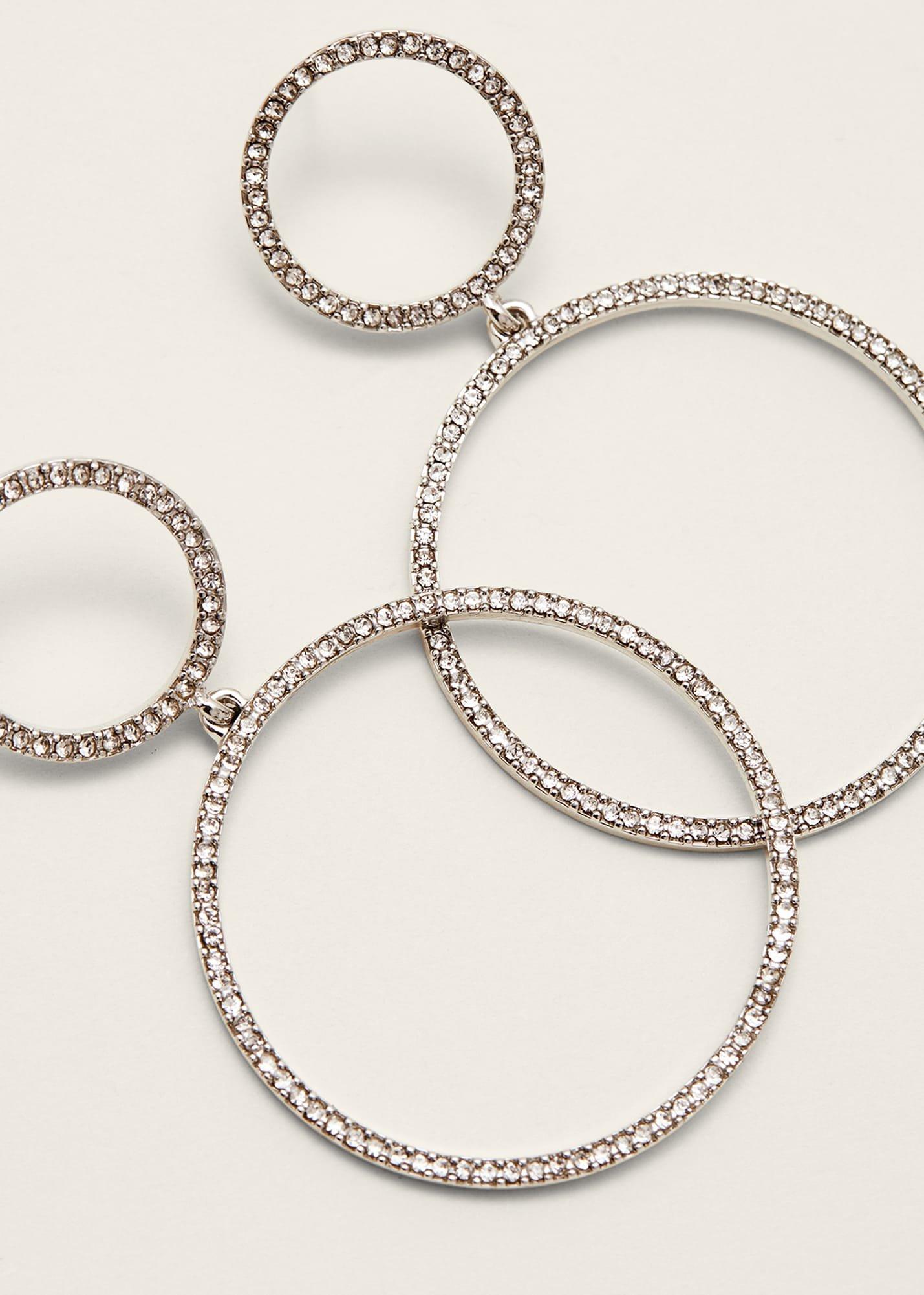 Embellished Hoop Earrings
