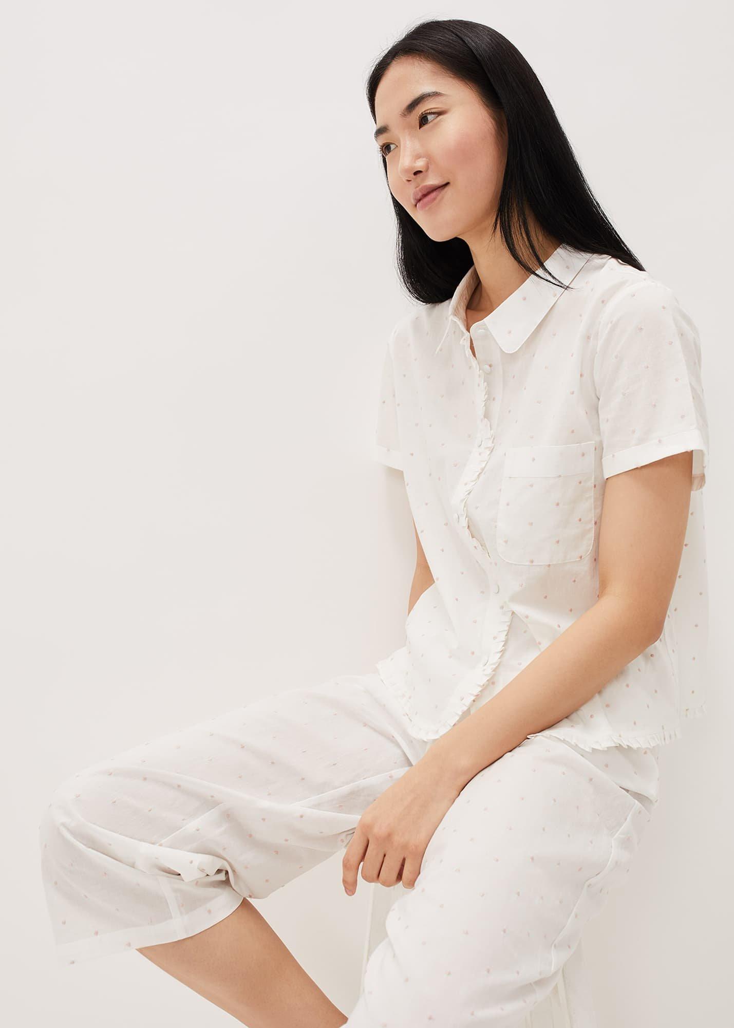 Ashai Dobby Spot Pj Set