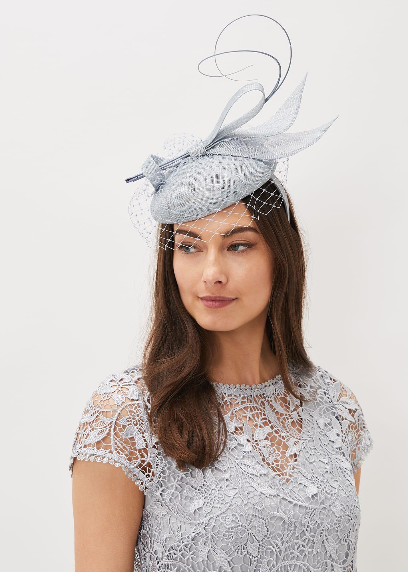 Veil And Bow Pillbox