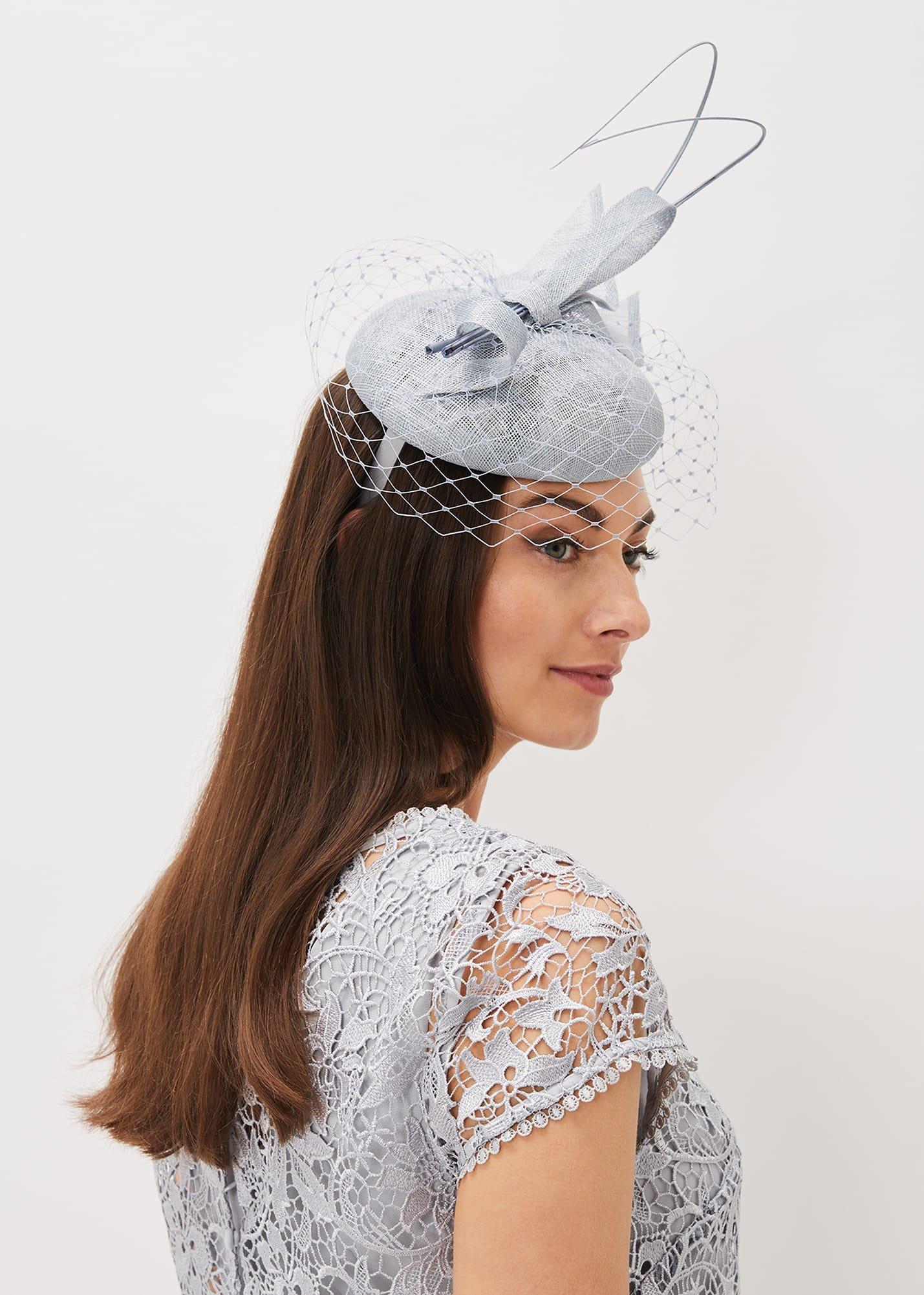 Veil And Bow Pillbox