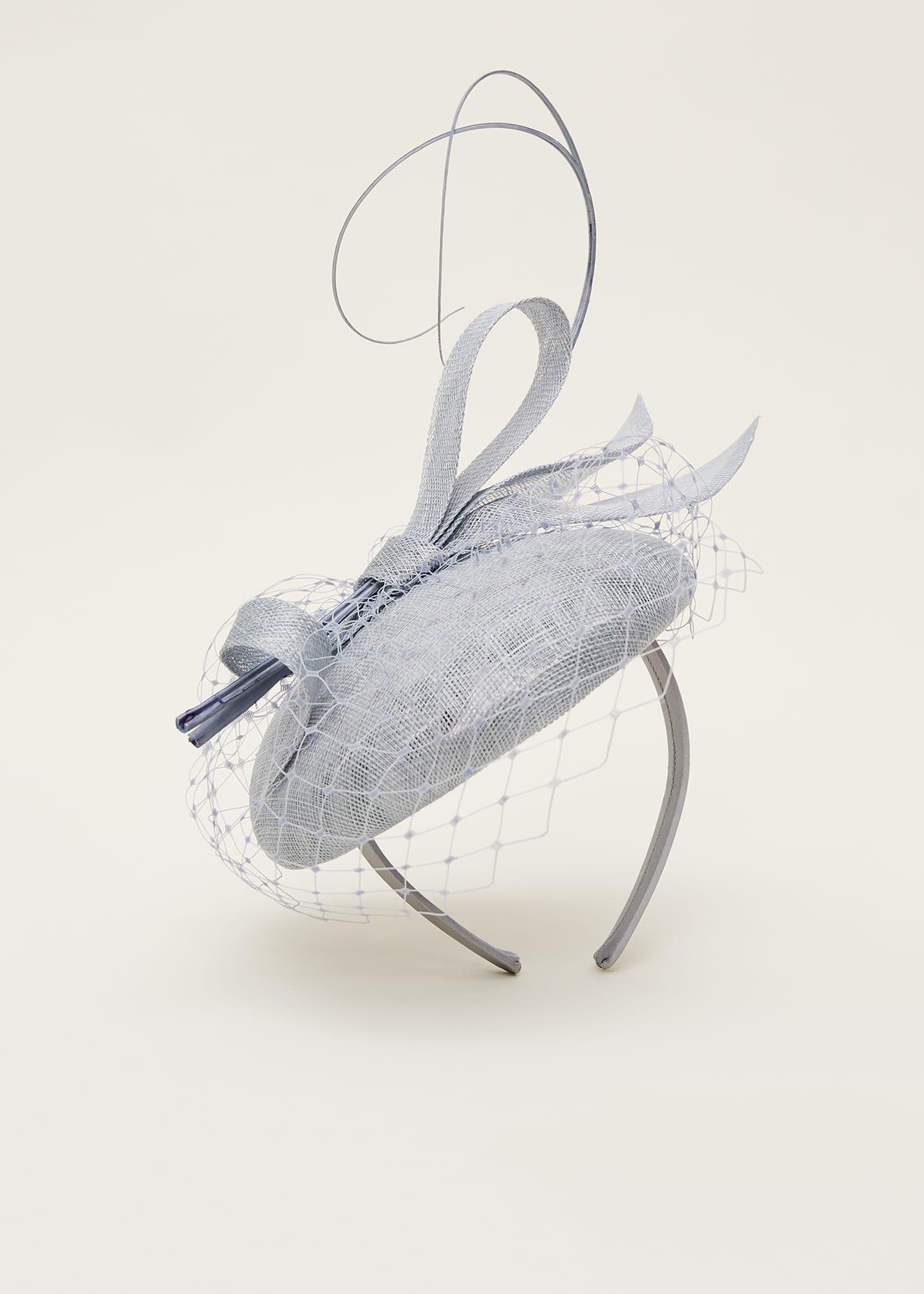 Veil And Bow Pillbox