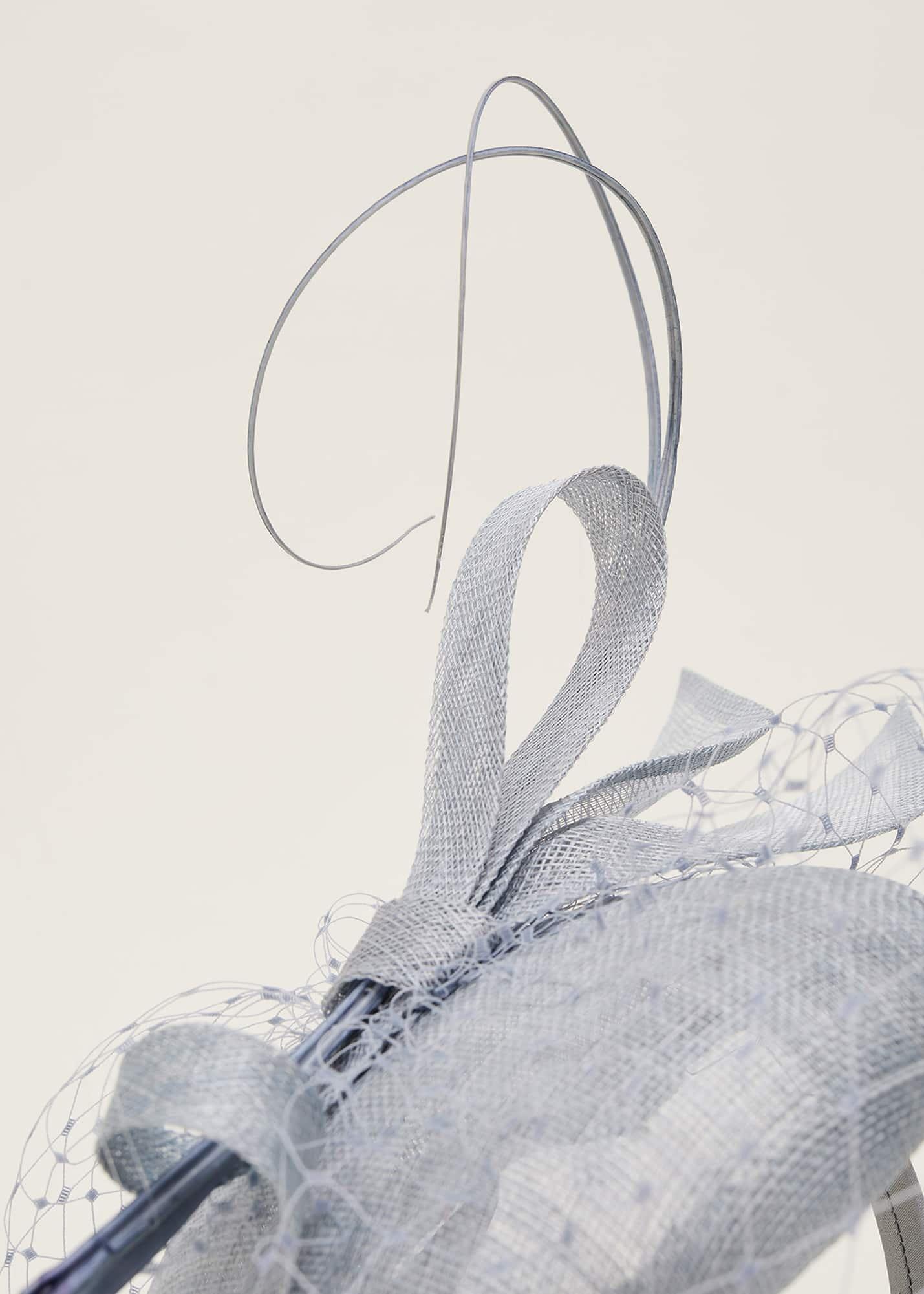 Veil And Bow Pillbox