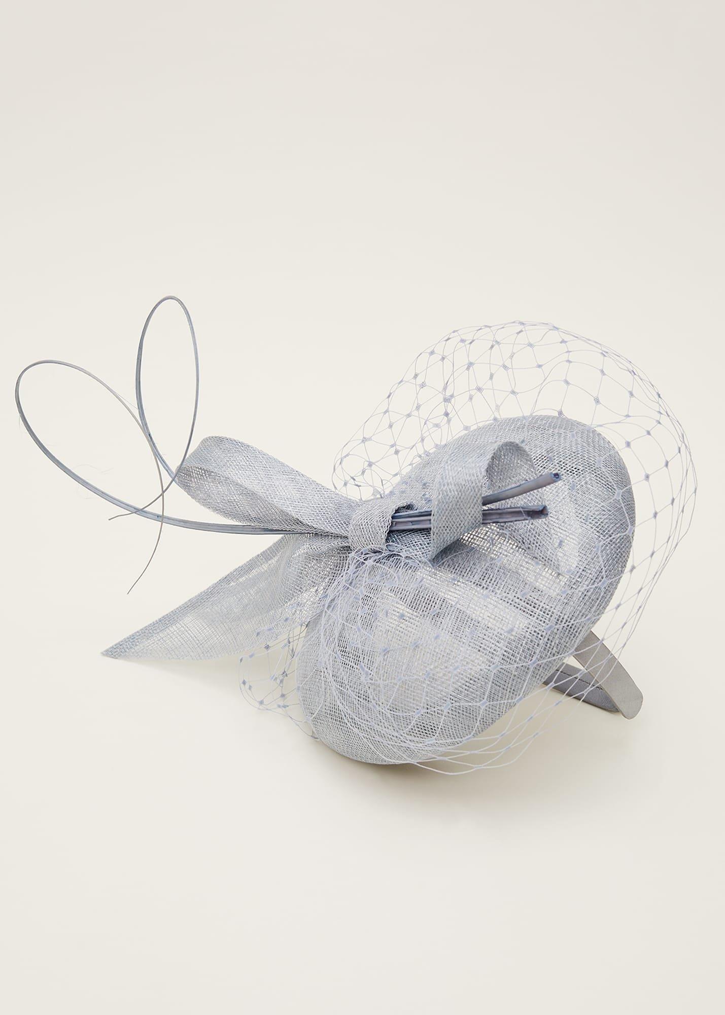 Veil And Bow Pillbox