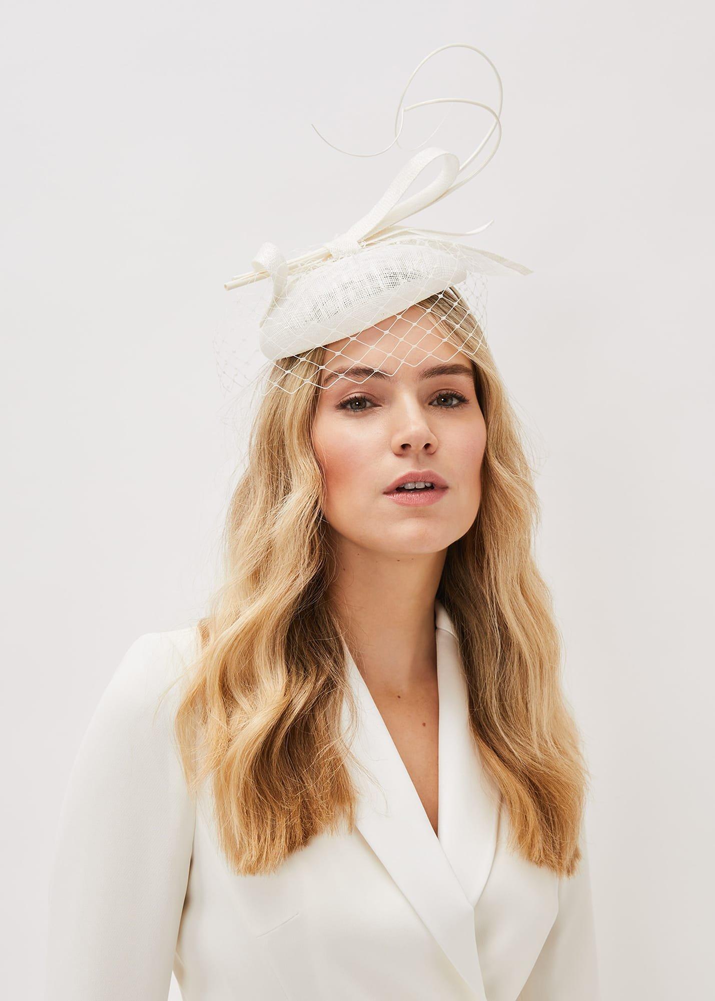 Veil And Bow Pillbox