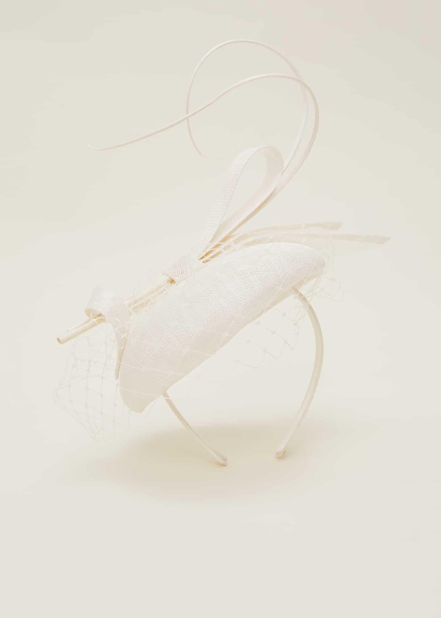 Veil And Bow Pillbox