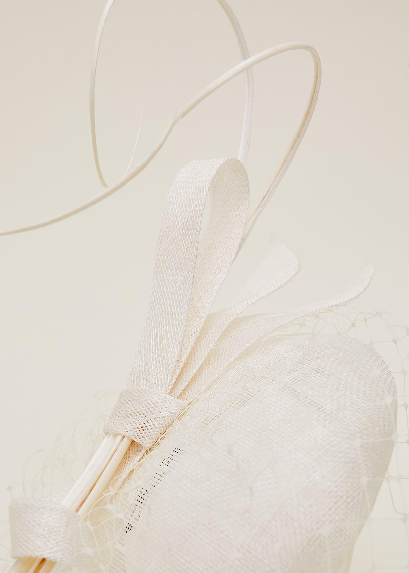 Veil And Bow Pillbox