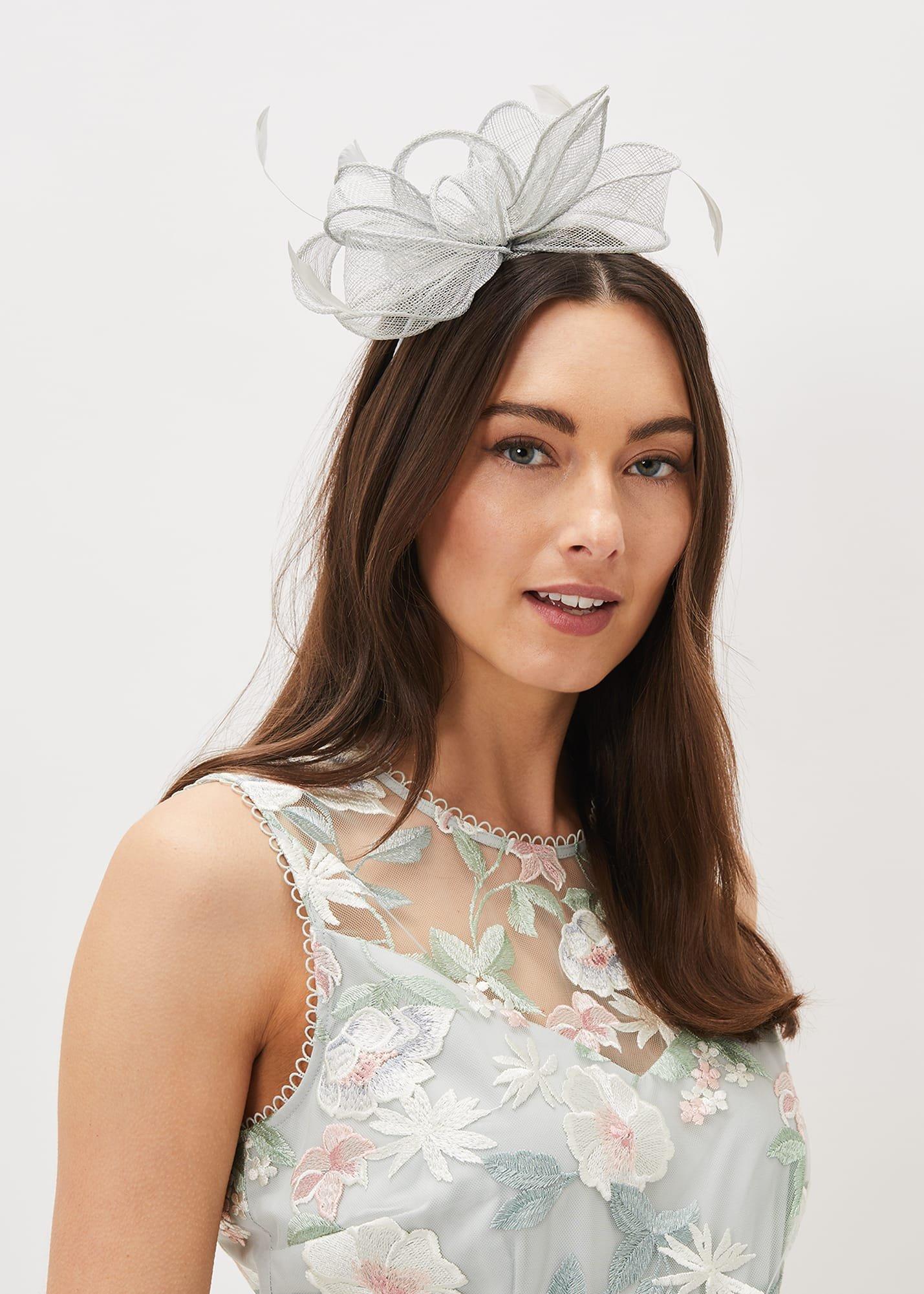 Bow And Feather Headband