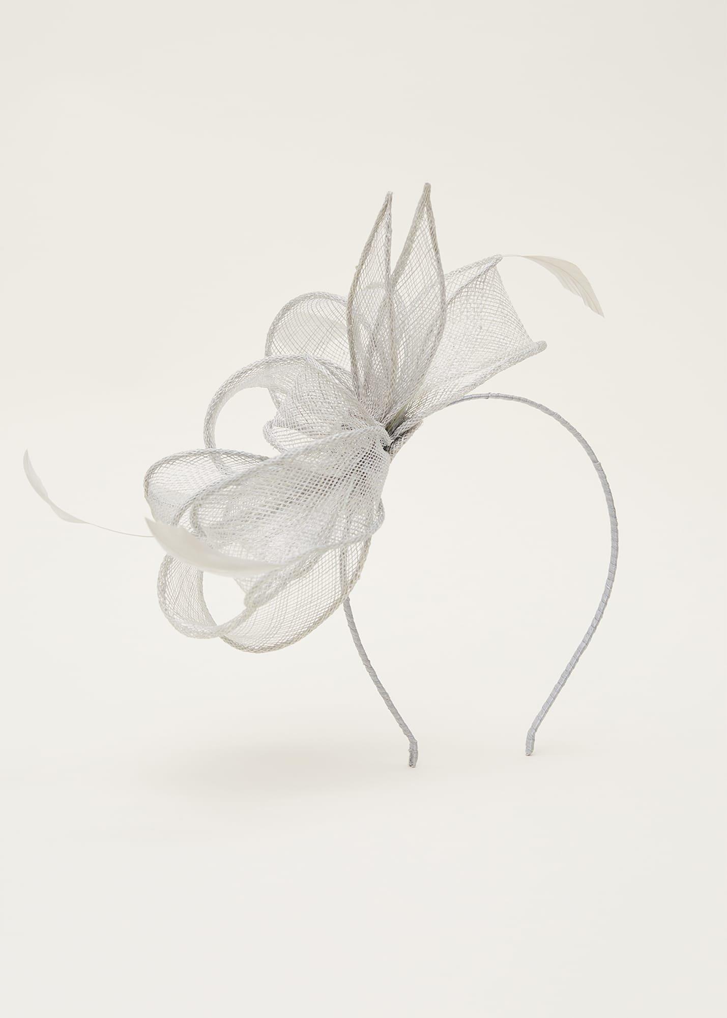 Bow And Feather Headband