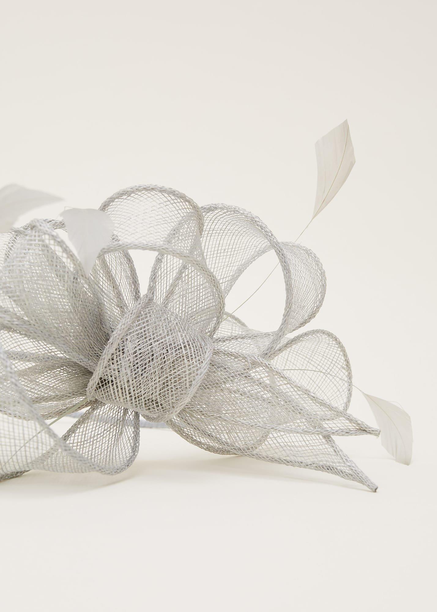 Bow And Feather Headband