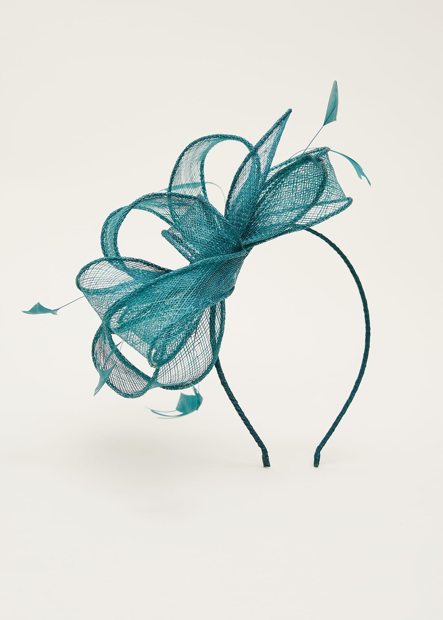 Bow And Feather Headband