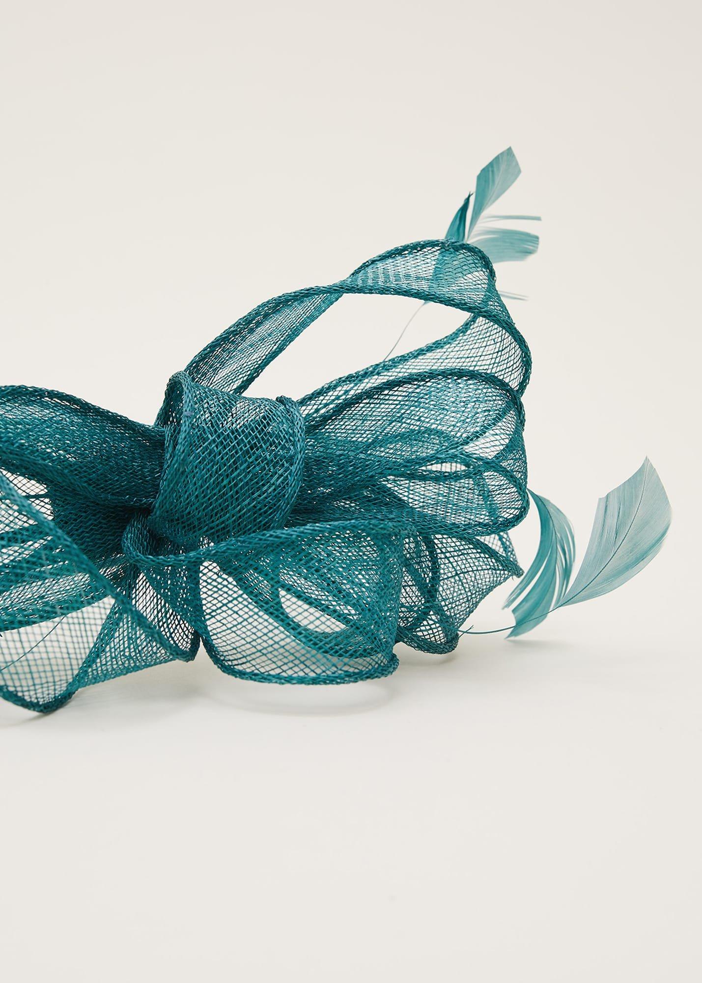 Bow And Feather Headband