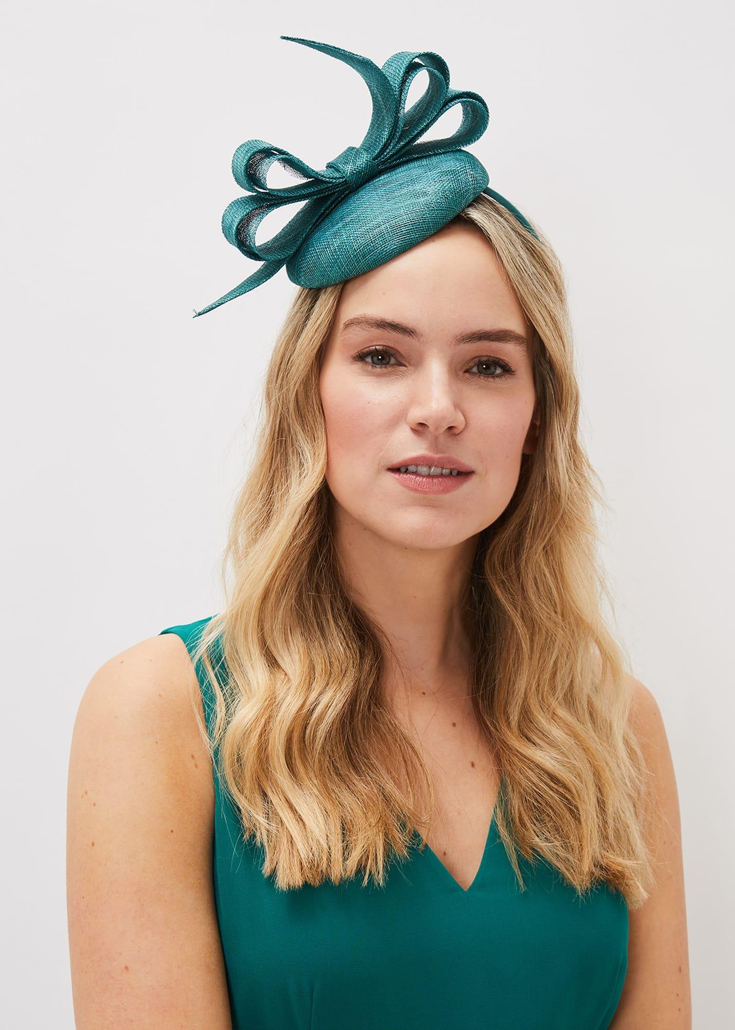 Bow Detail Pillbox Fascinator