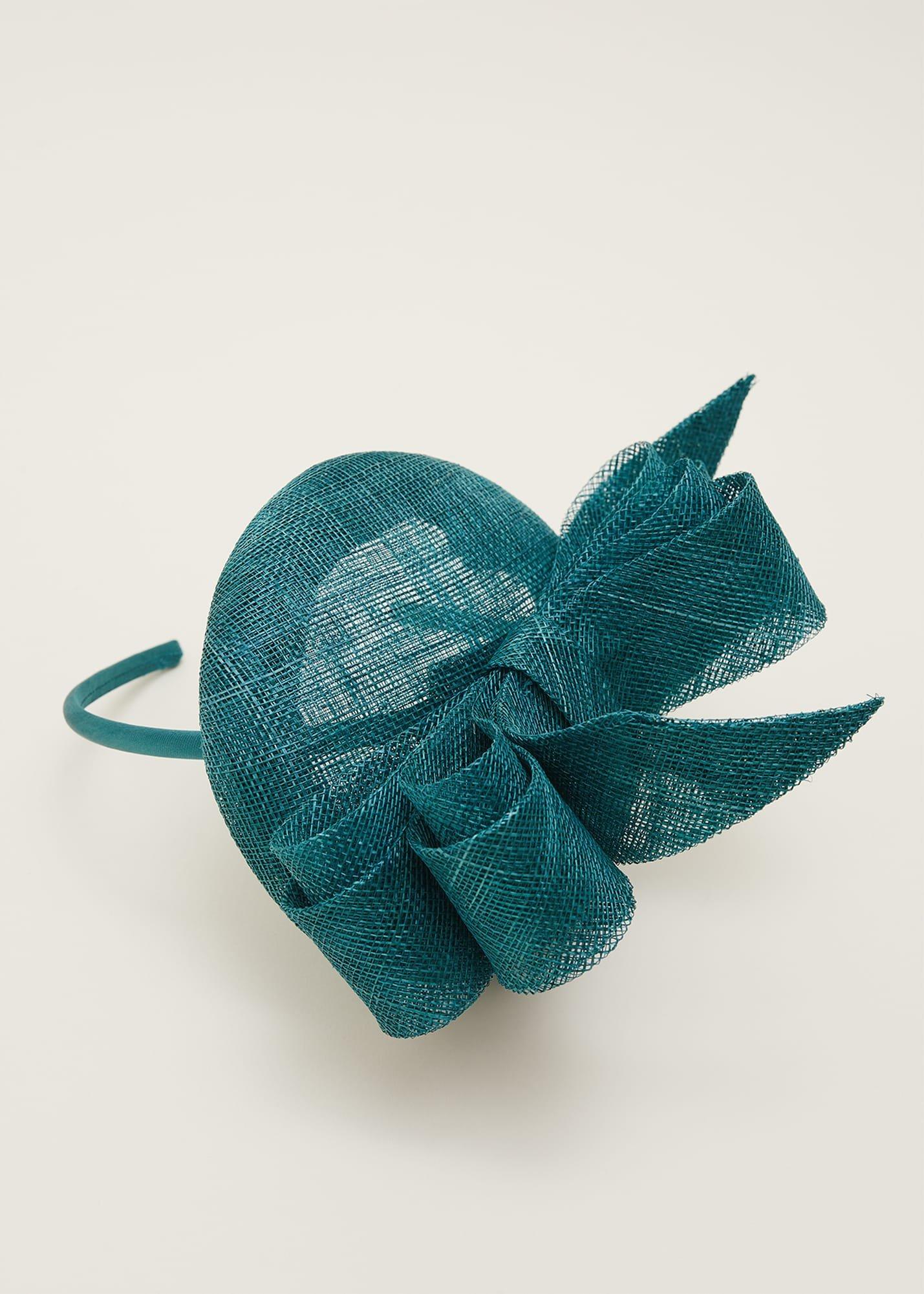 Bow Detail Pillbox Fascinator