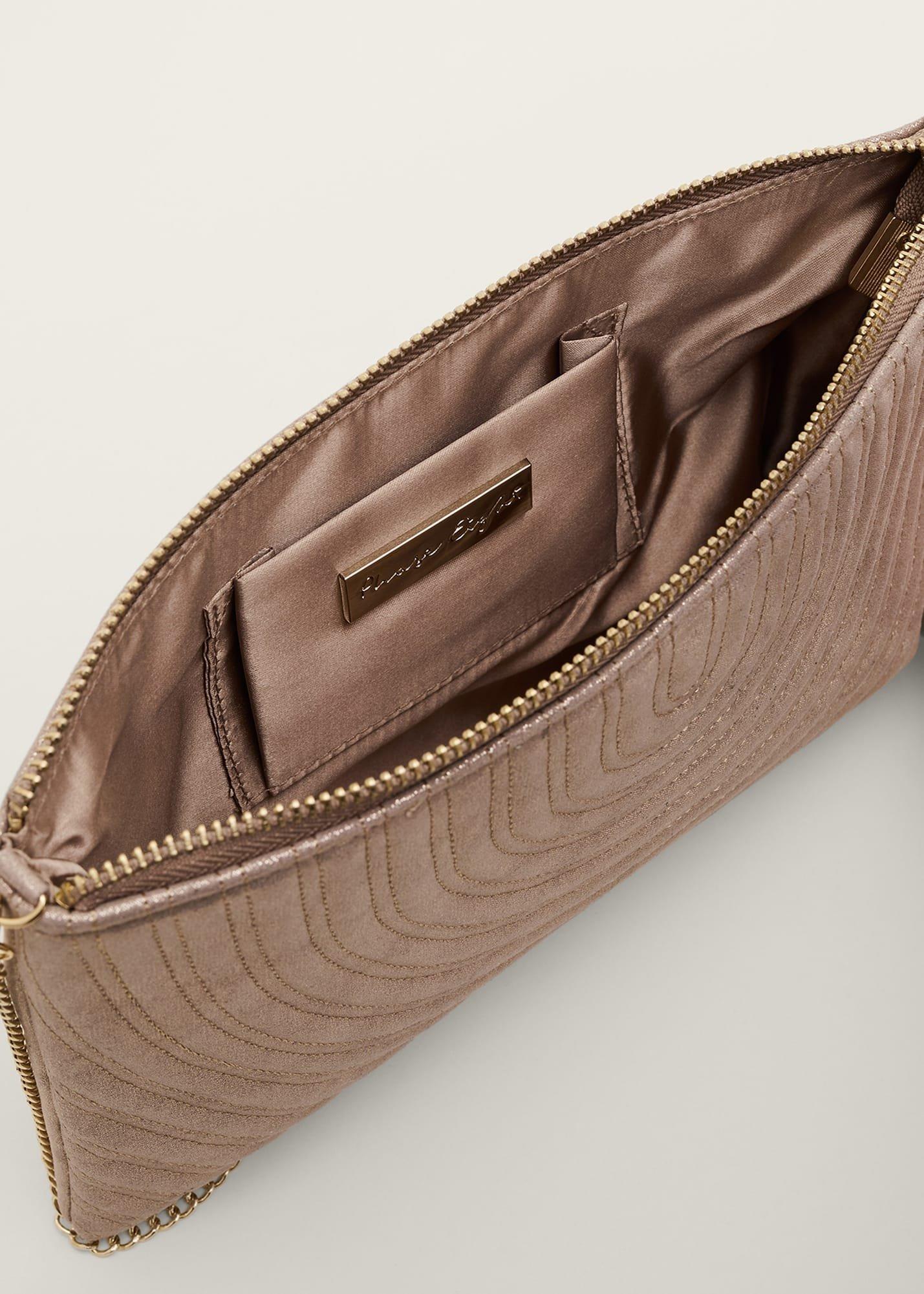 Rose Gold Clutch Bag