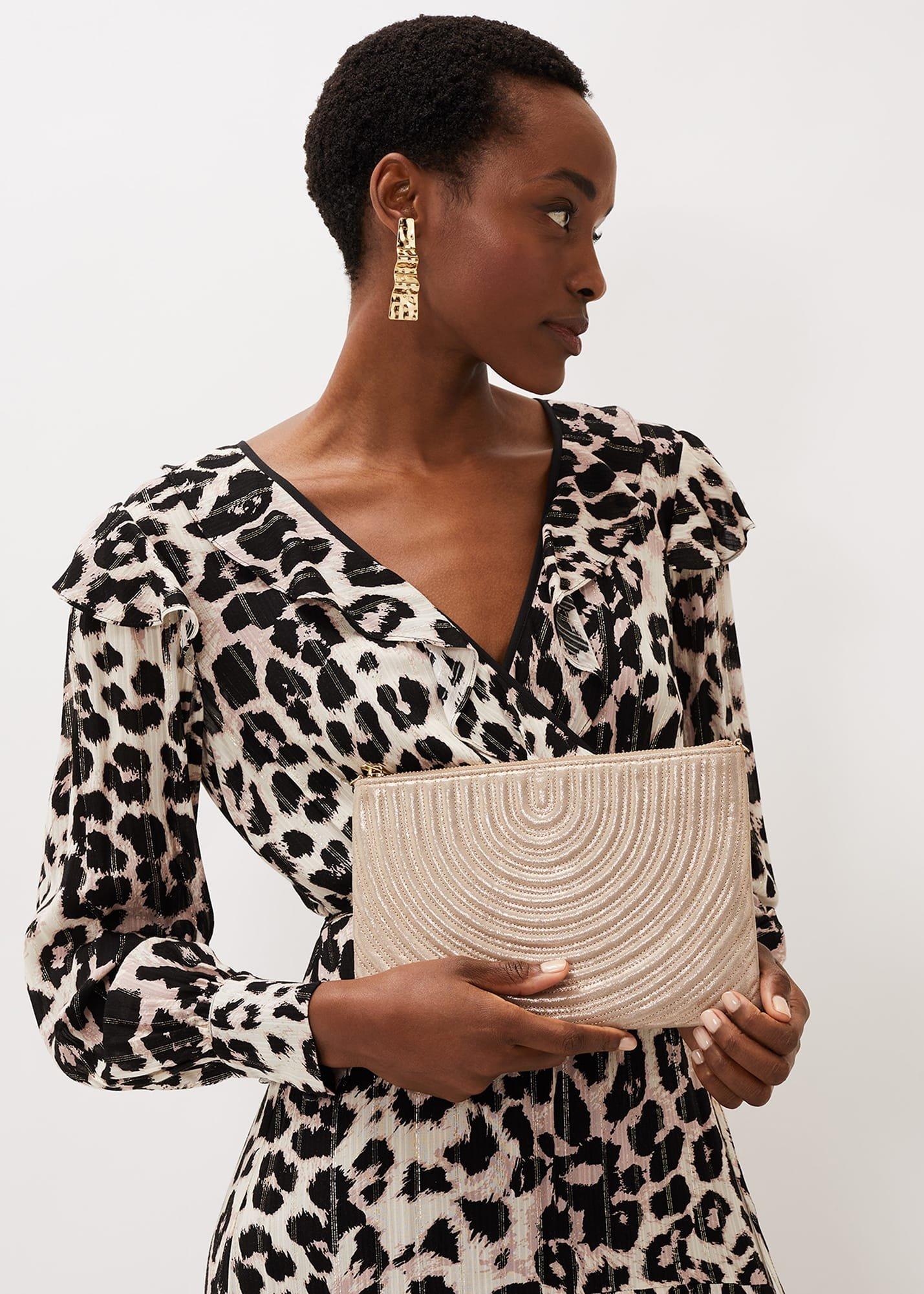 Rose Gold Clutch Bag