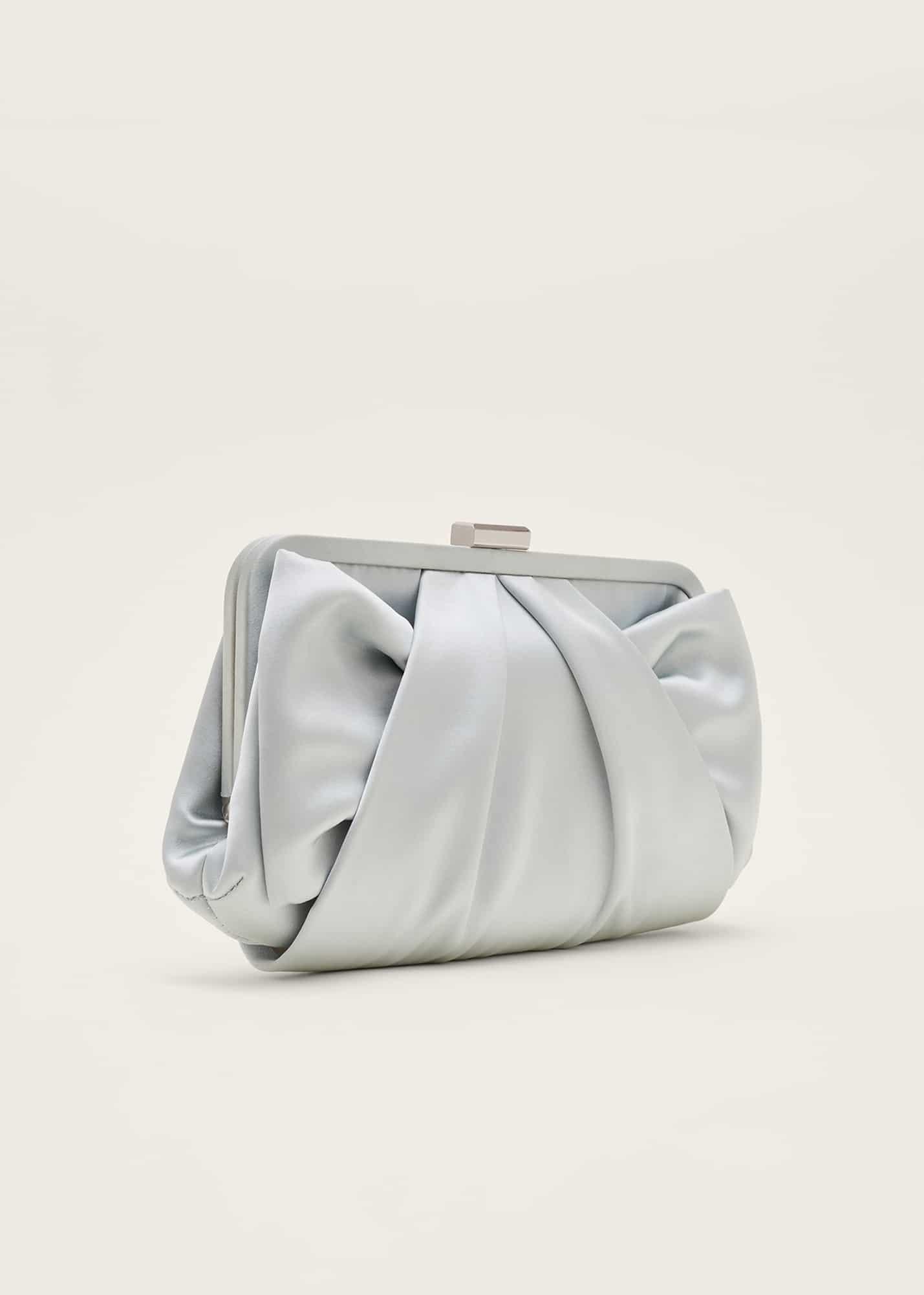 Alice Satin Clutch Bag