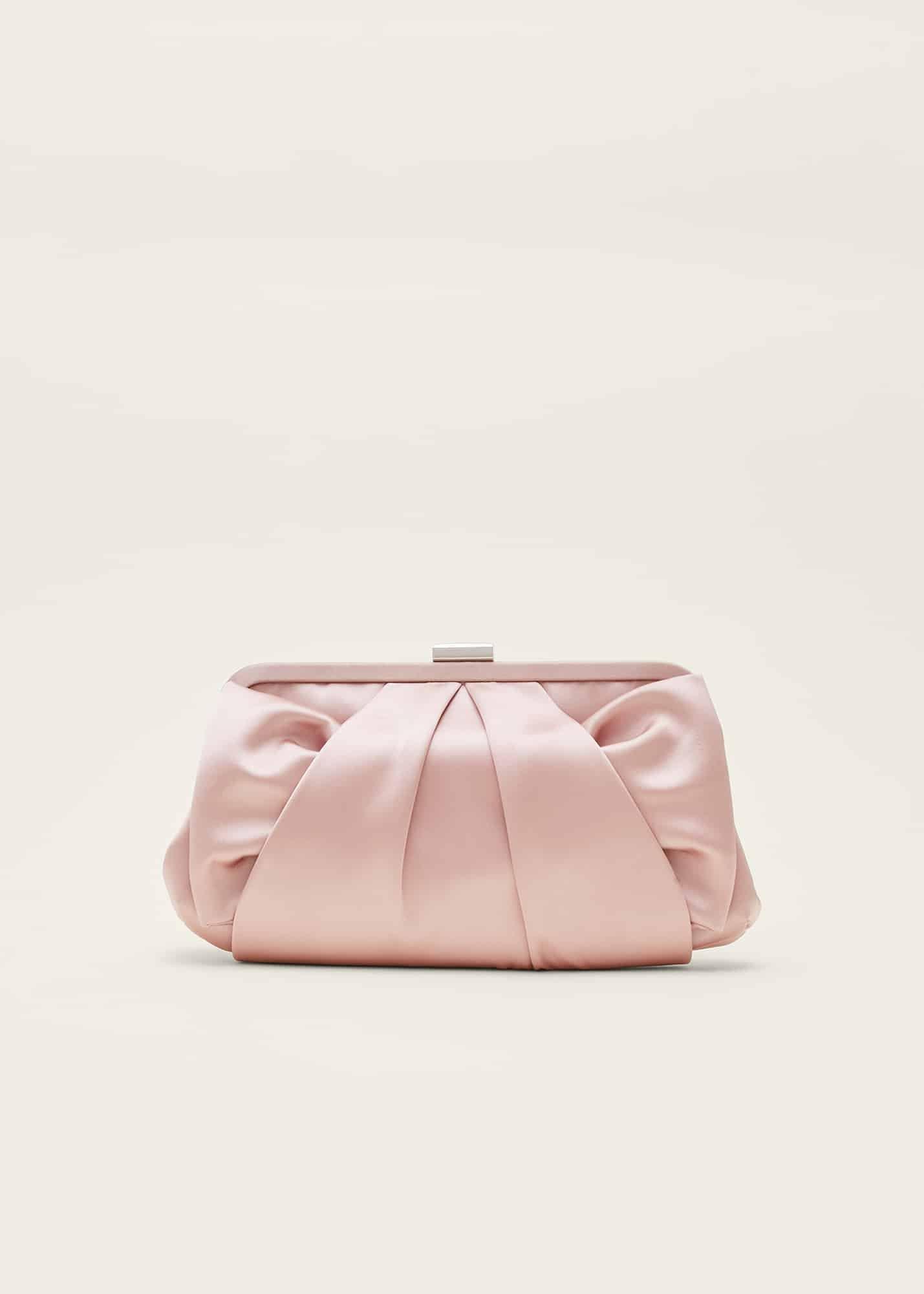 Alice Satin Clutch Bag